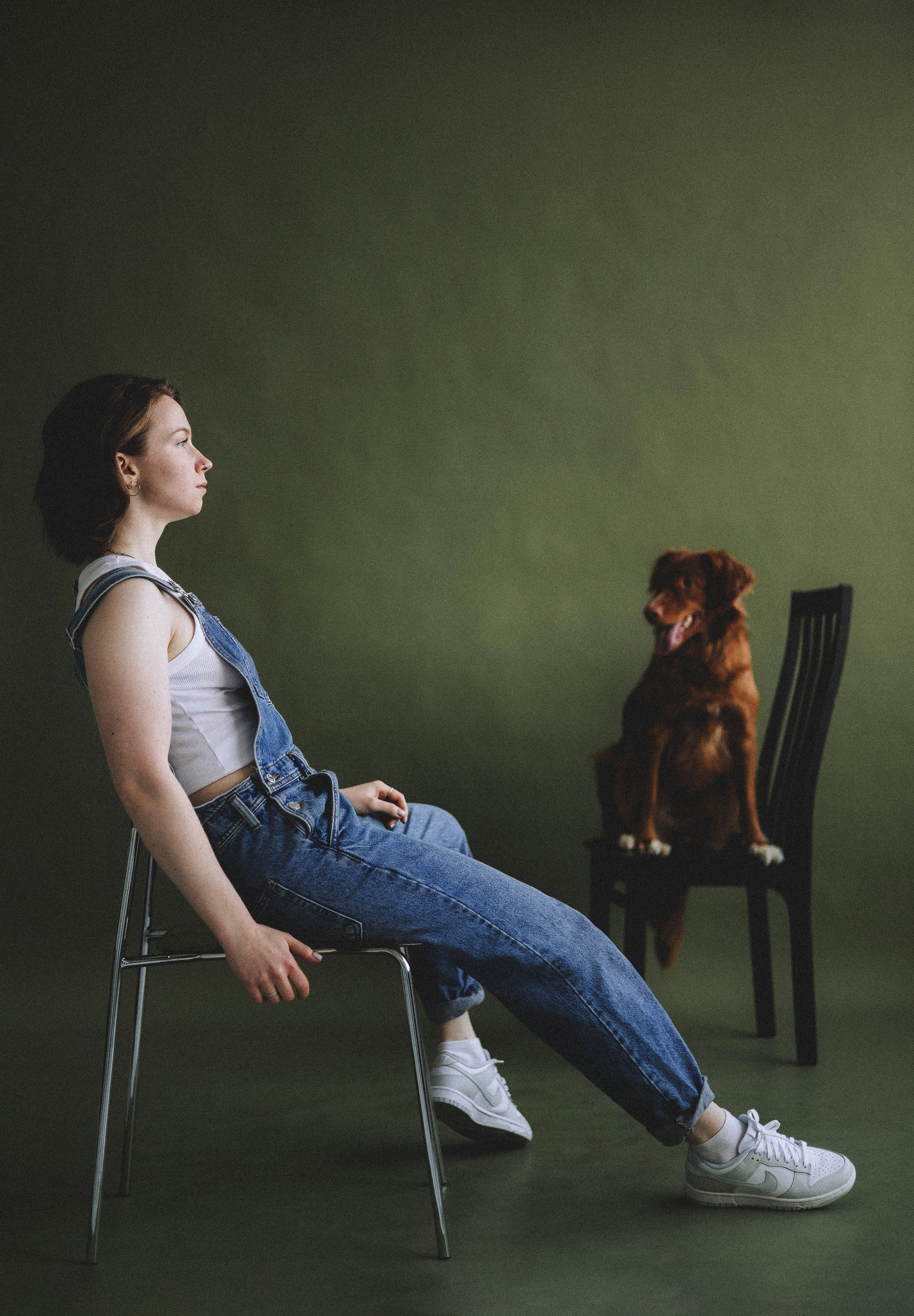 Аня и Лея. Фотограф-анималист Богданова Полина