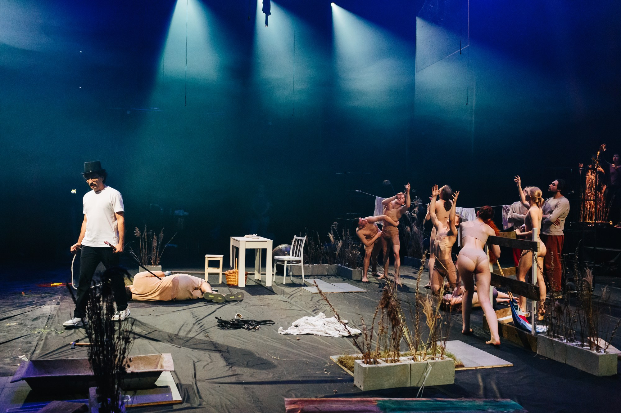 Спектакль Приглушенные голоса в Театре Академии танца Б. Эйфмана (+репетиция). Семейный и портретный фотограф в Санкт-Петербурге Андрей Воробьев