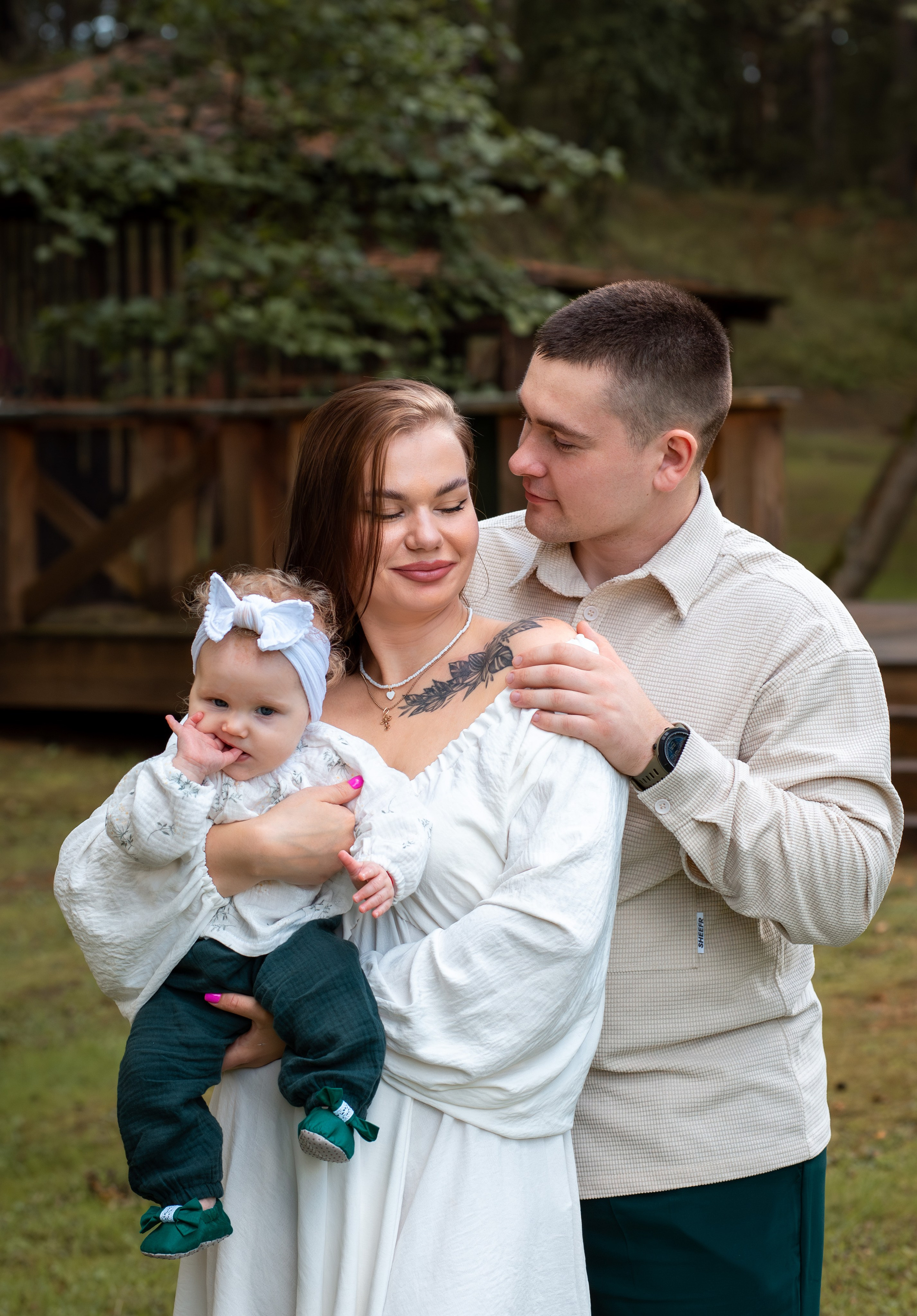 Семейная фотосессия на природе. Женский и семейный фотограф в Москве и Юхнове Татьяна Анисимова