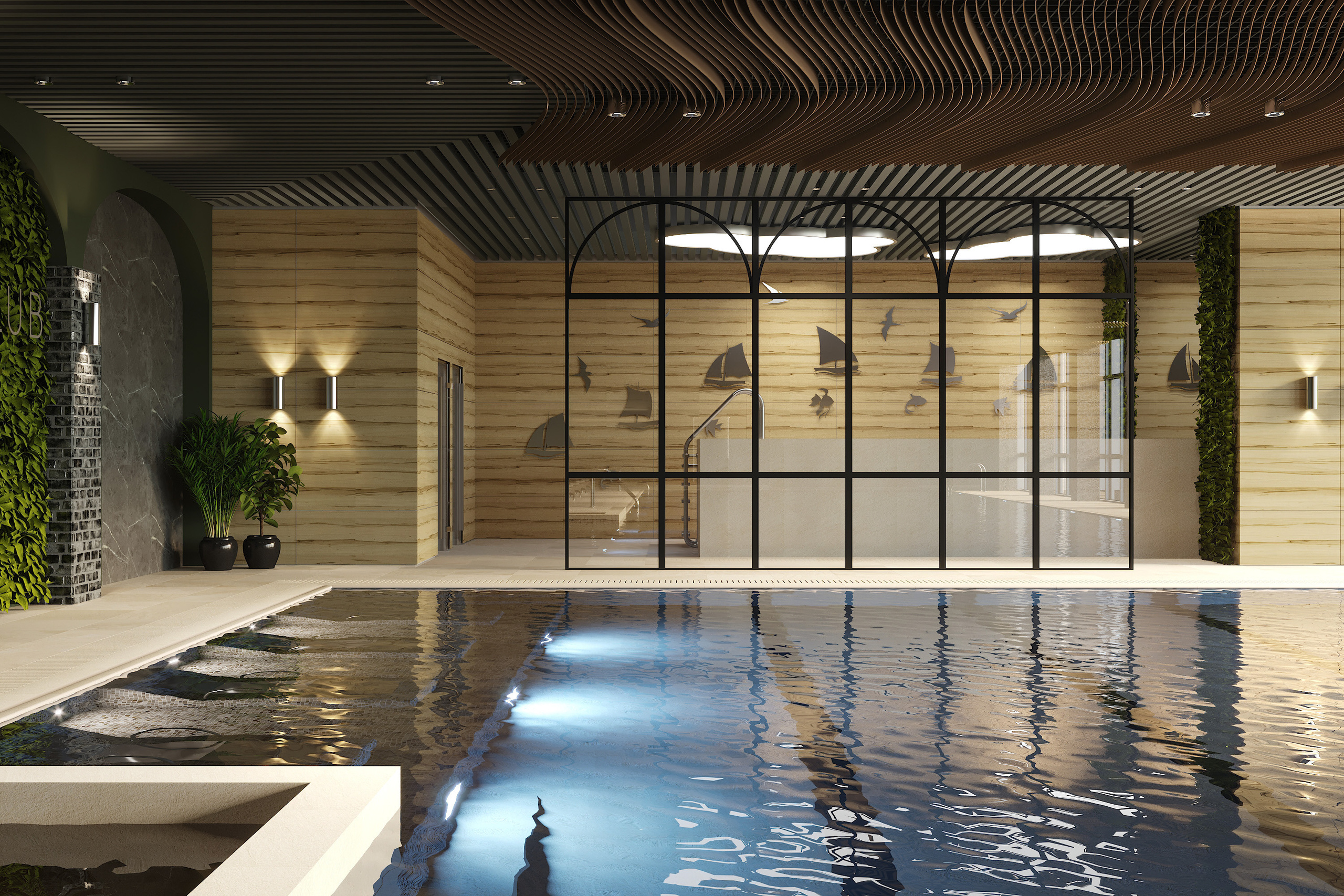 River club. Архитектурно-дизайнерское бюро ROOMS