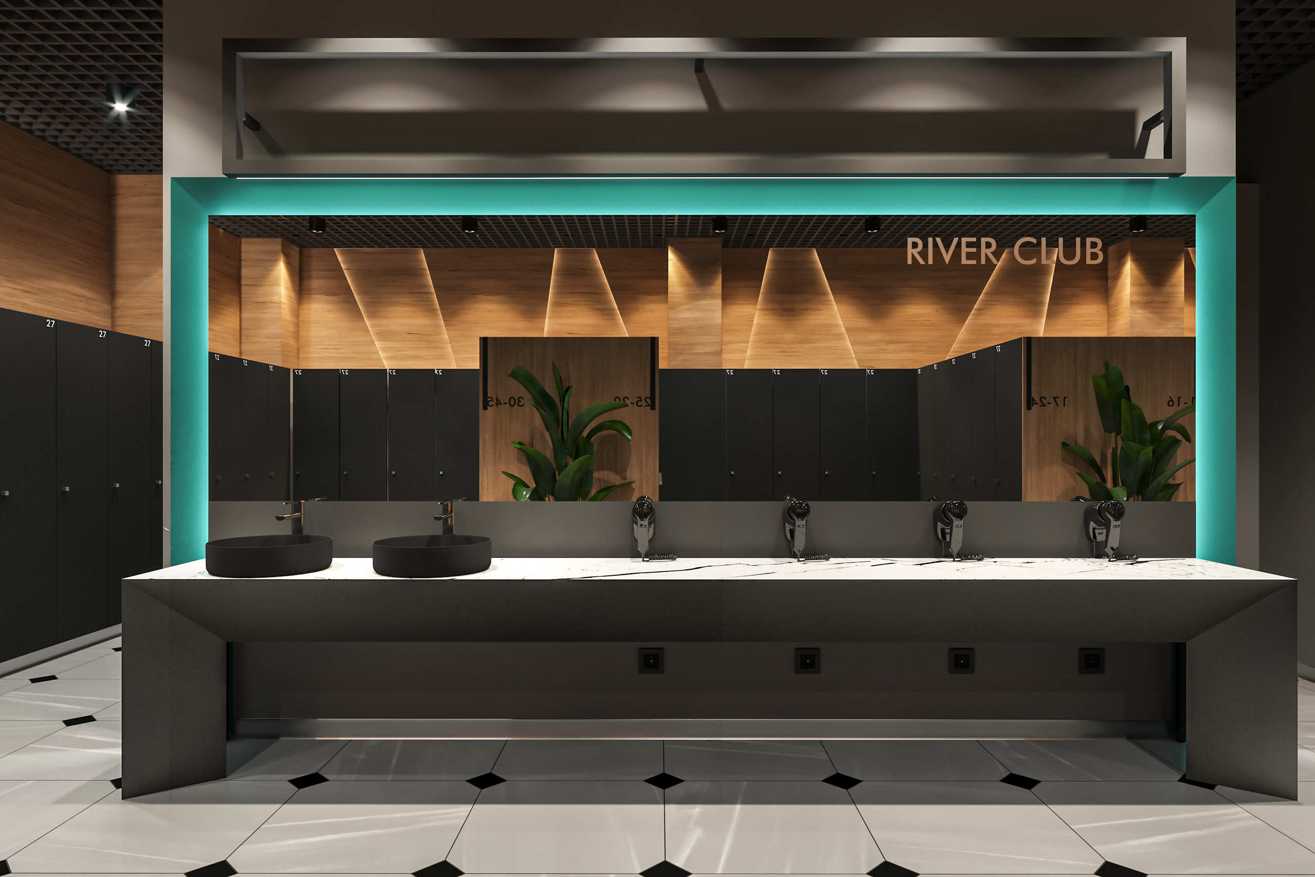 River club. Архитектурно-дизайнерское бюро ROOMS