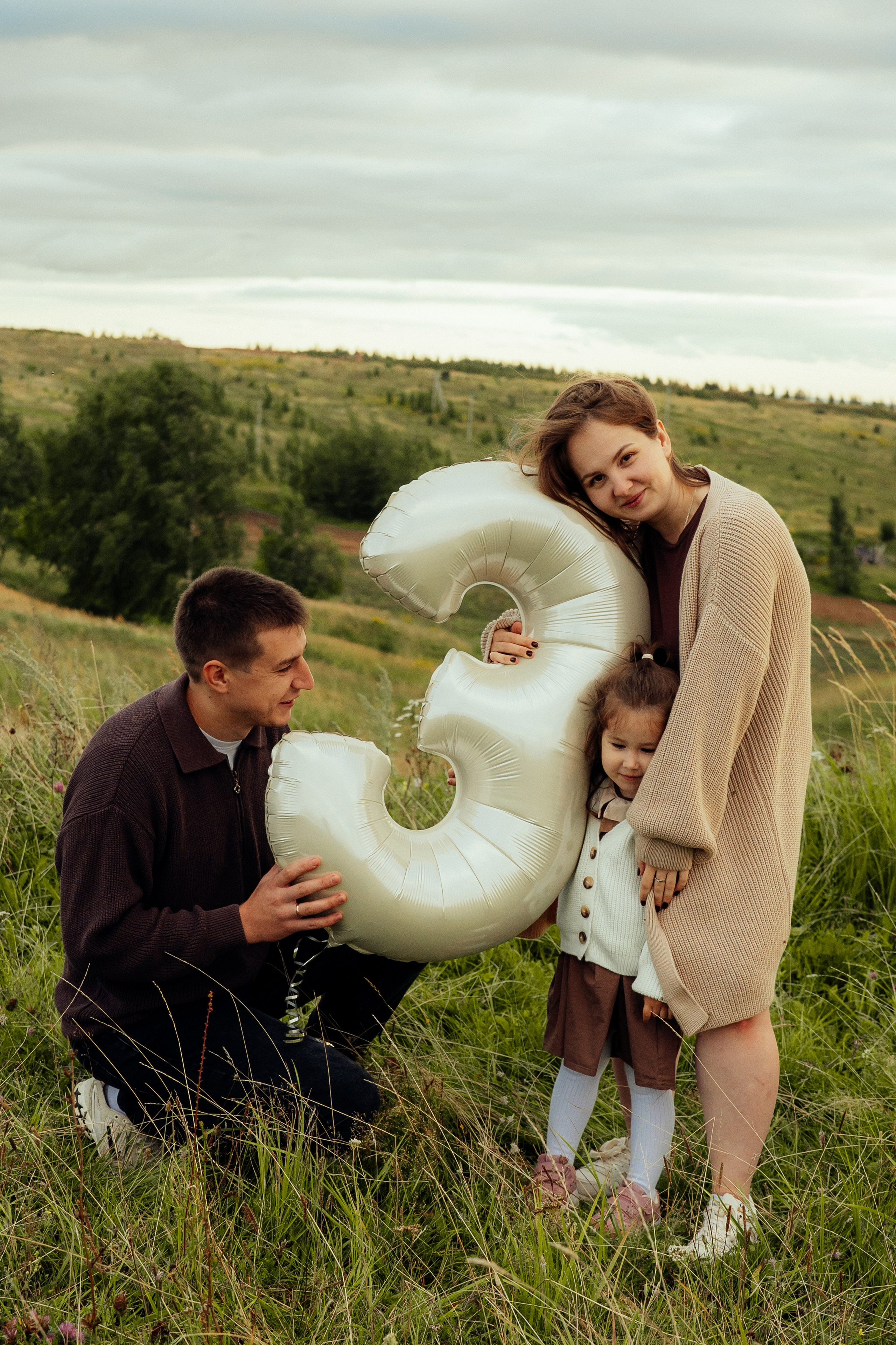 Андрей, Катя и Лера. Семейный фотограф • Домашние съемки в Нижнем Новгороде