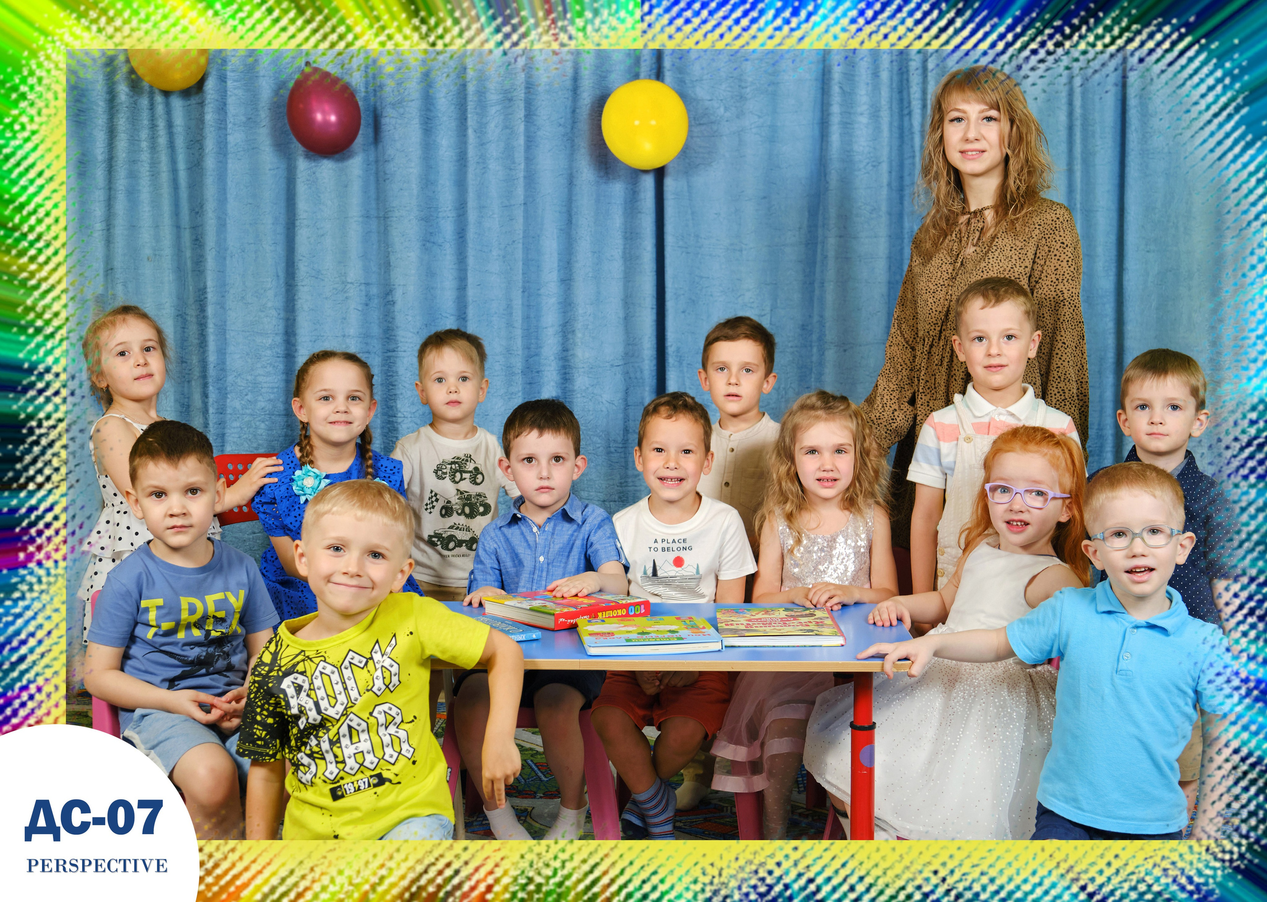 Образцы разворотов для детских альбомов