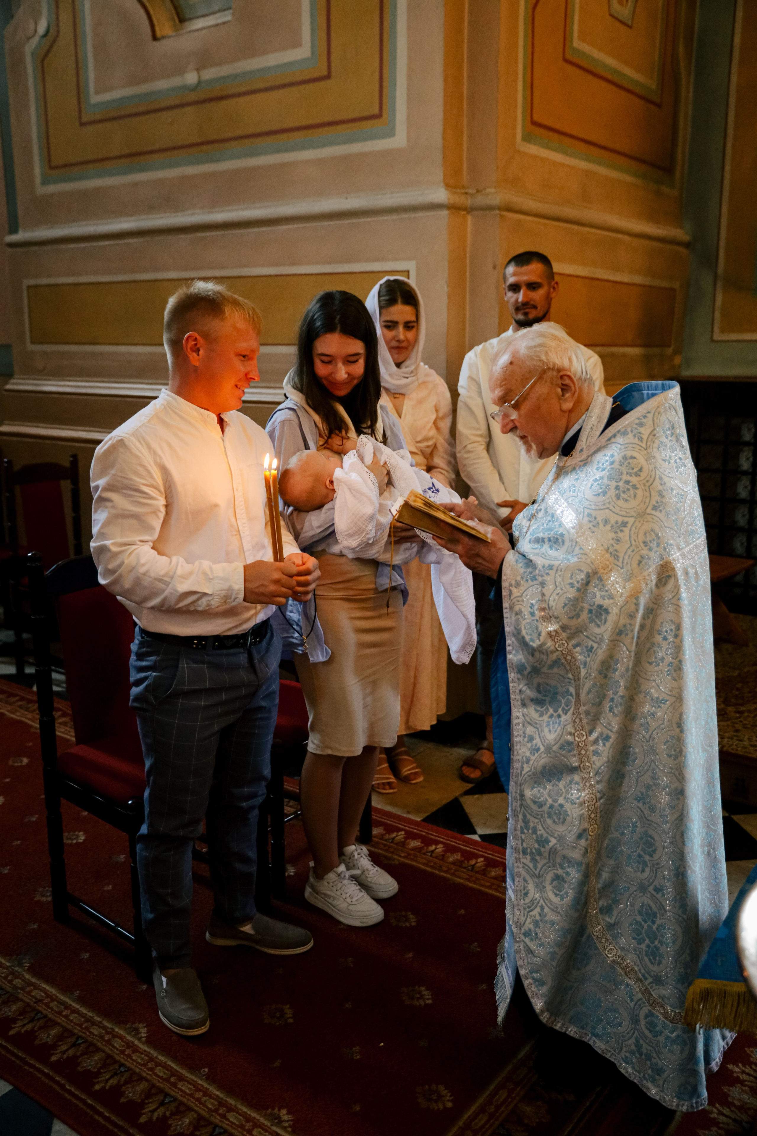 Крещение Святослава. Свадебный и семейный фотограф в Варшаве