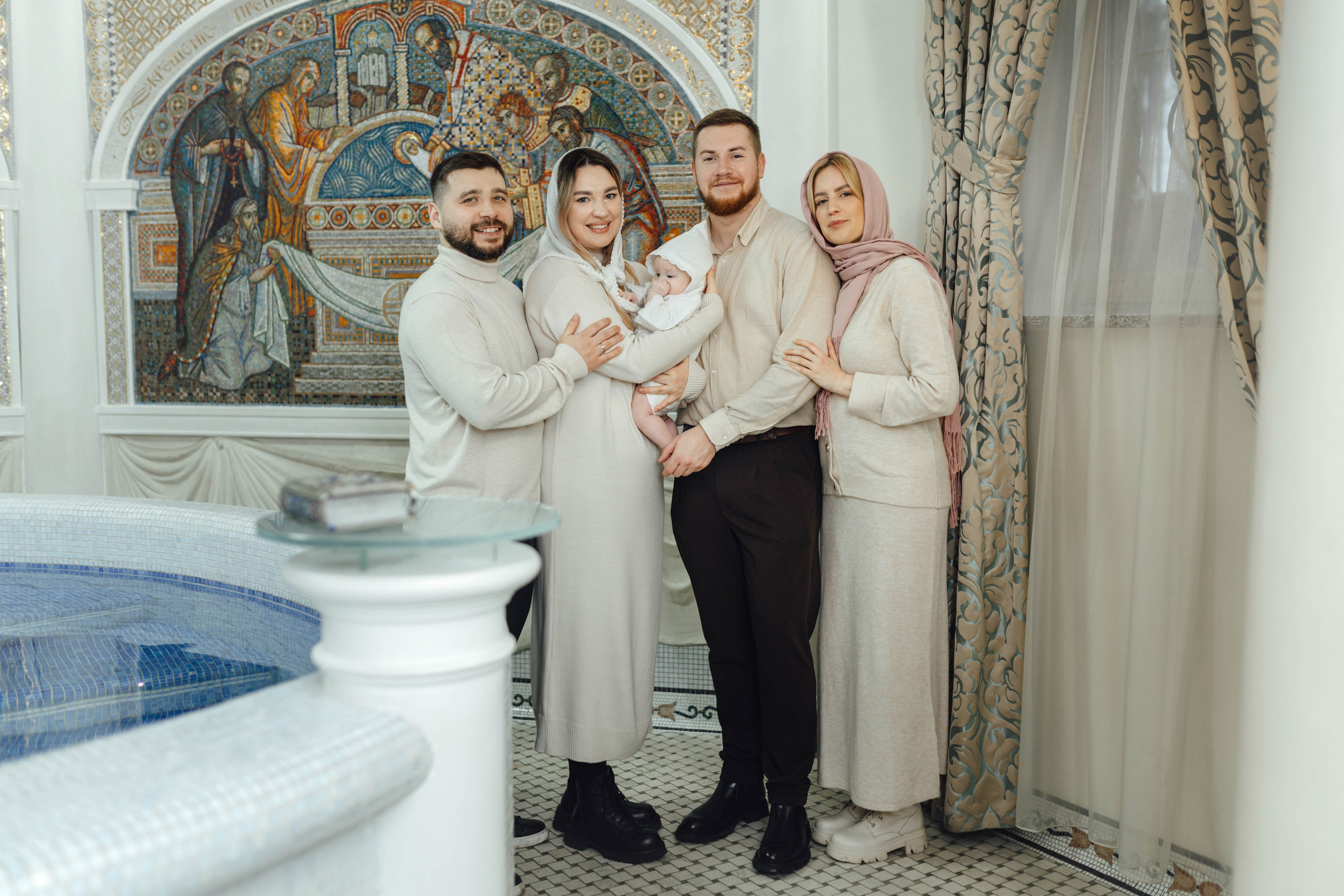 Крещение Эмилии, храм Святой Троицы, ноябрь 25