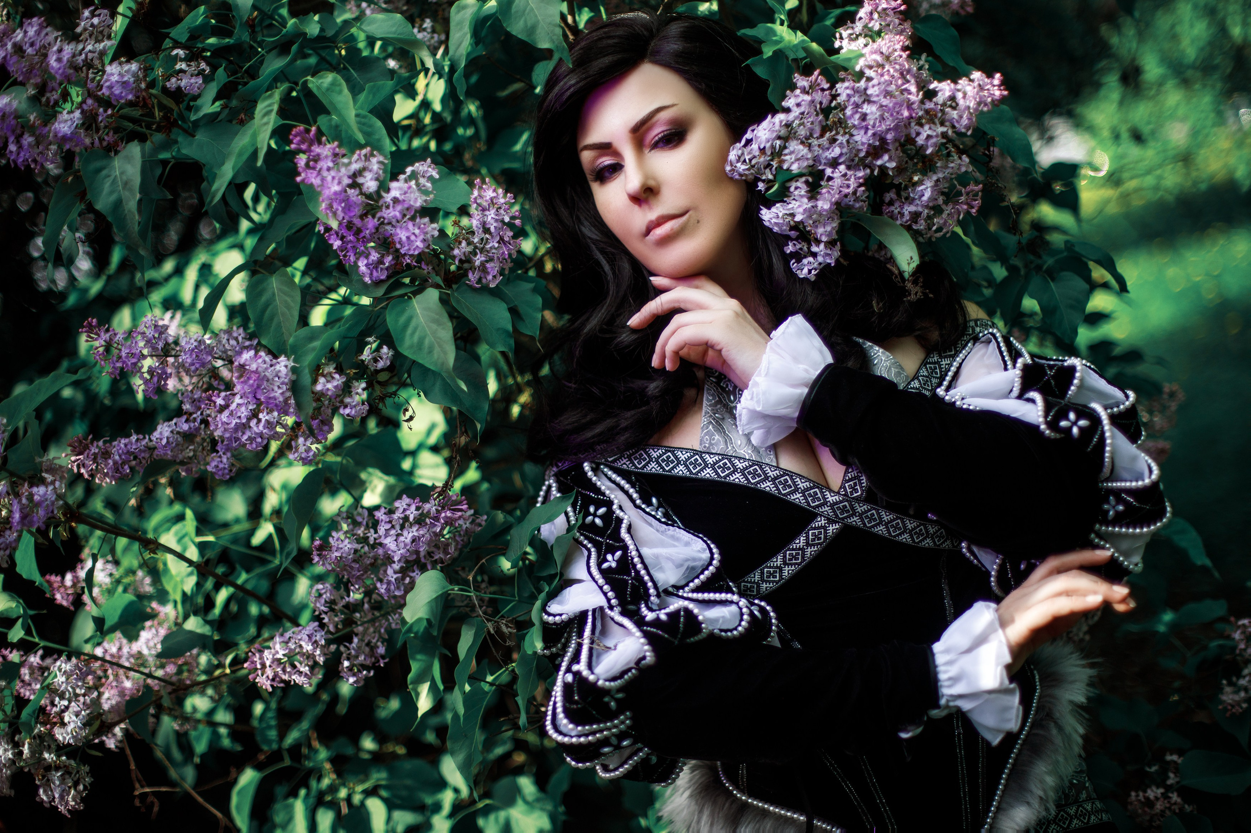 WITCHER: Yennefer. Polaroud love