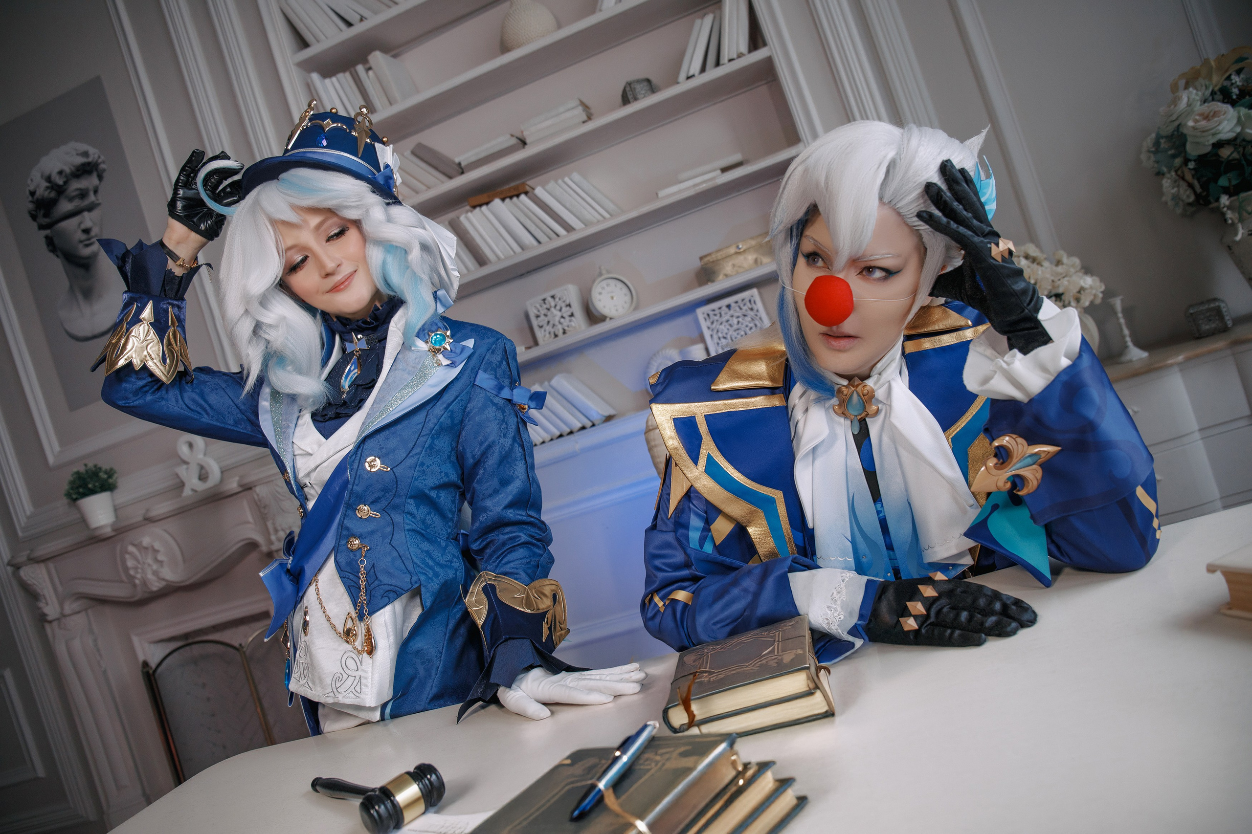 GENSHIN IMPACT: Neuvillette & Furina. Polaroud love