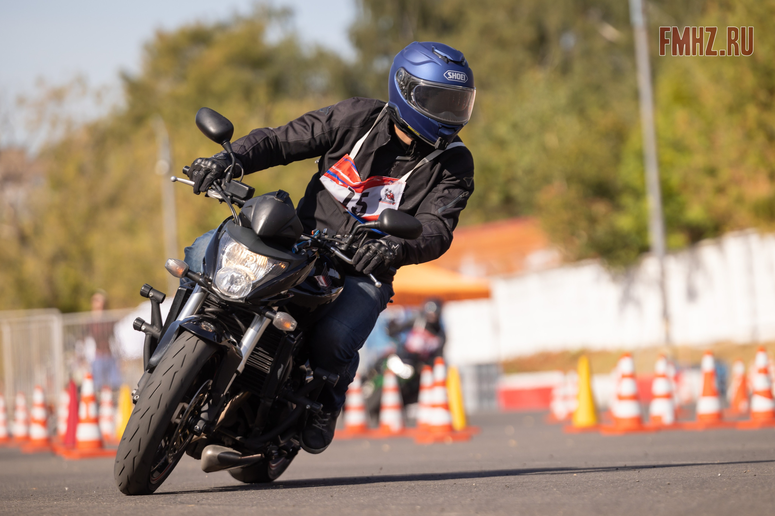 Соревнования по мотоджимхане на площадке Мосгортранс 15.09.2024. Фотограф Владимир Охрименко