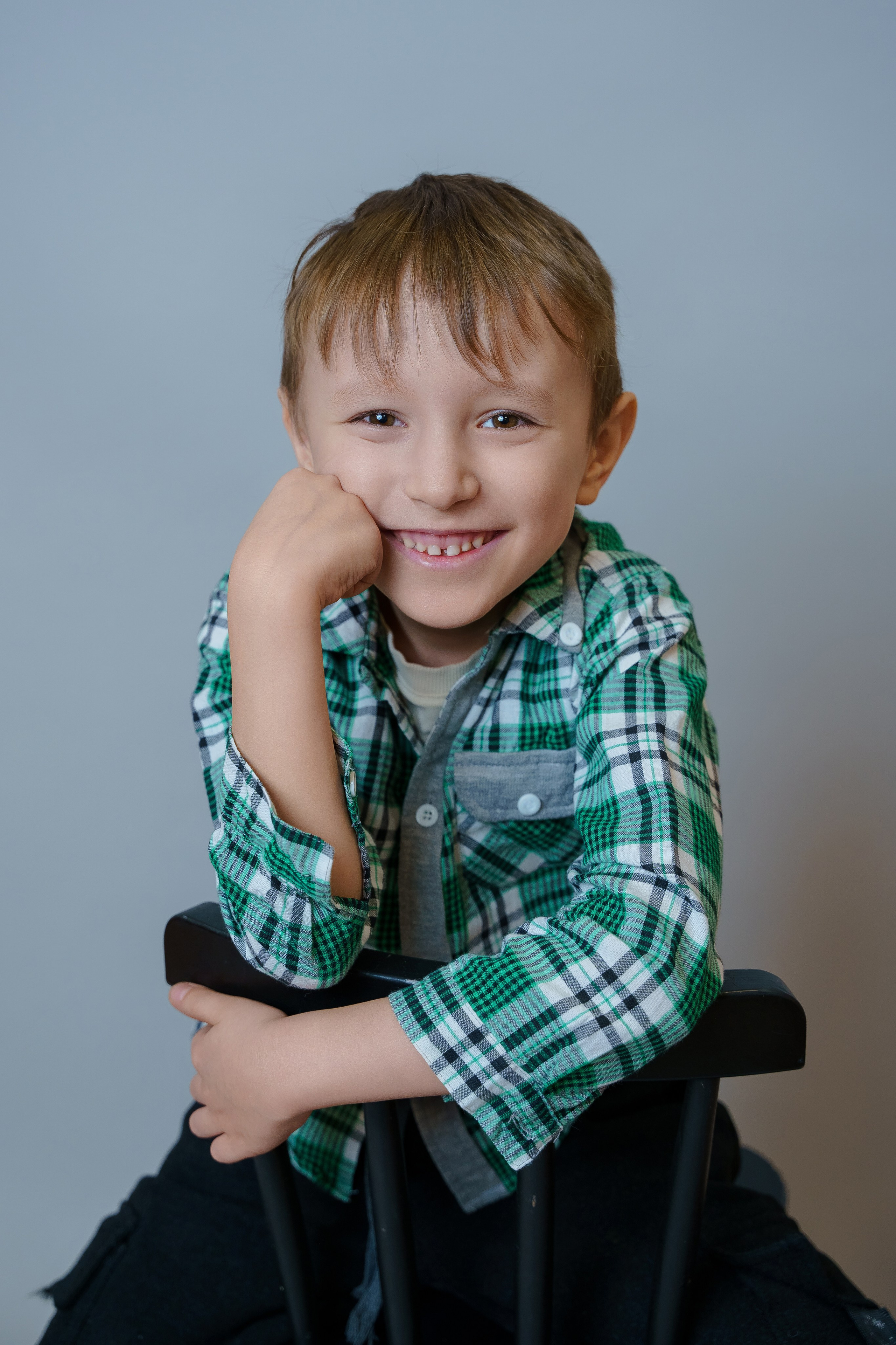 Студийная съемка в саду