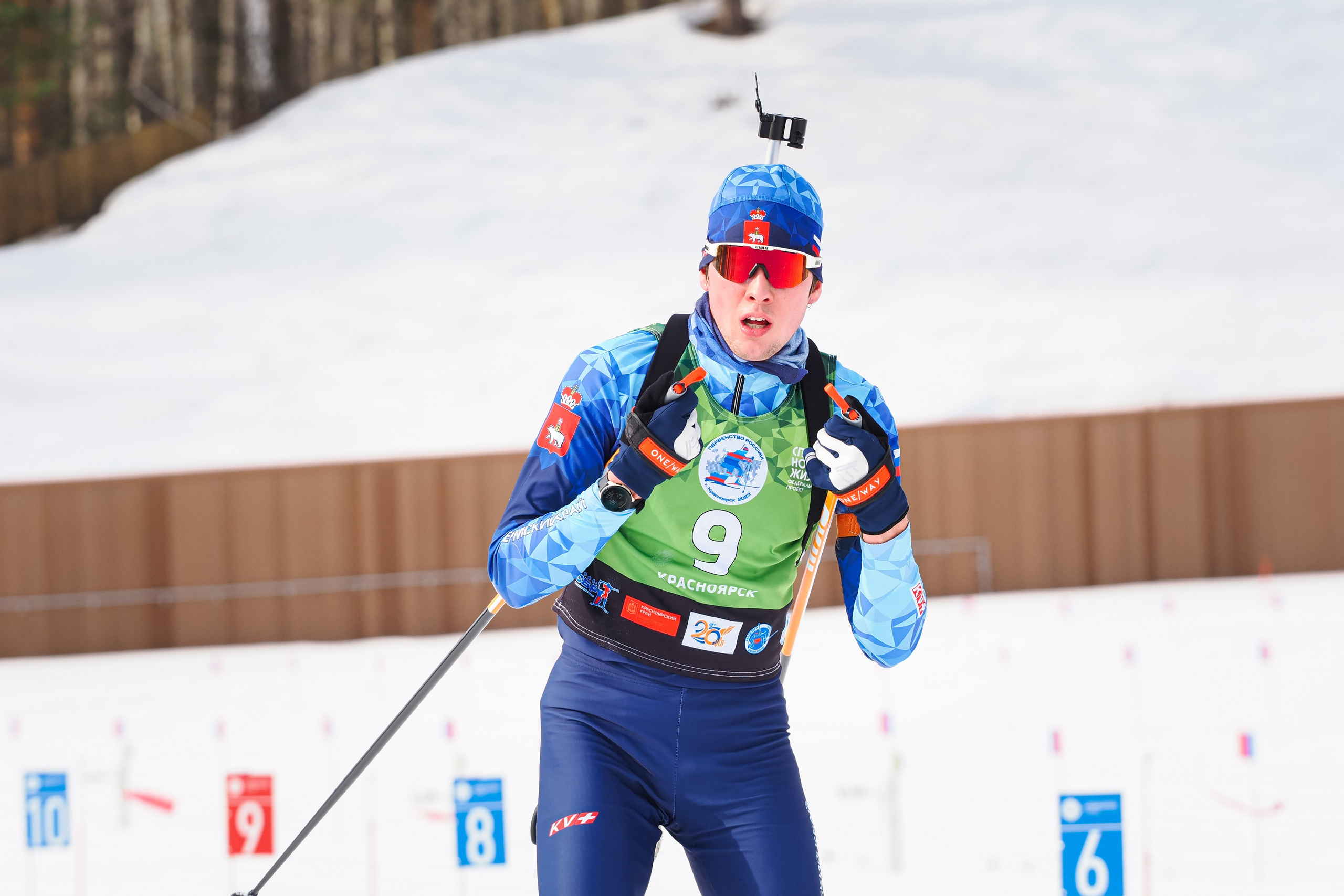 Биатлон / Первенство России. Репортажный фотограф Алексей Козьмин