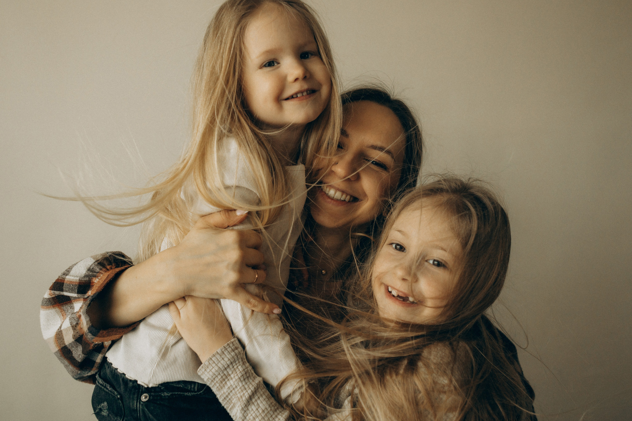 Маша, Ксюша и Аня. Семейный фотограф и детский фотограф в Волгограде Алеся Бутакова — дет