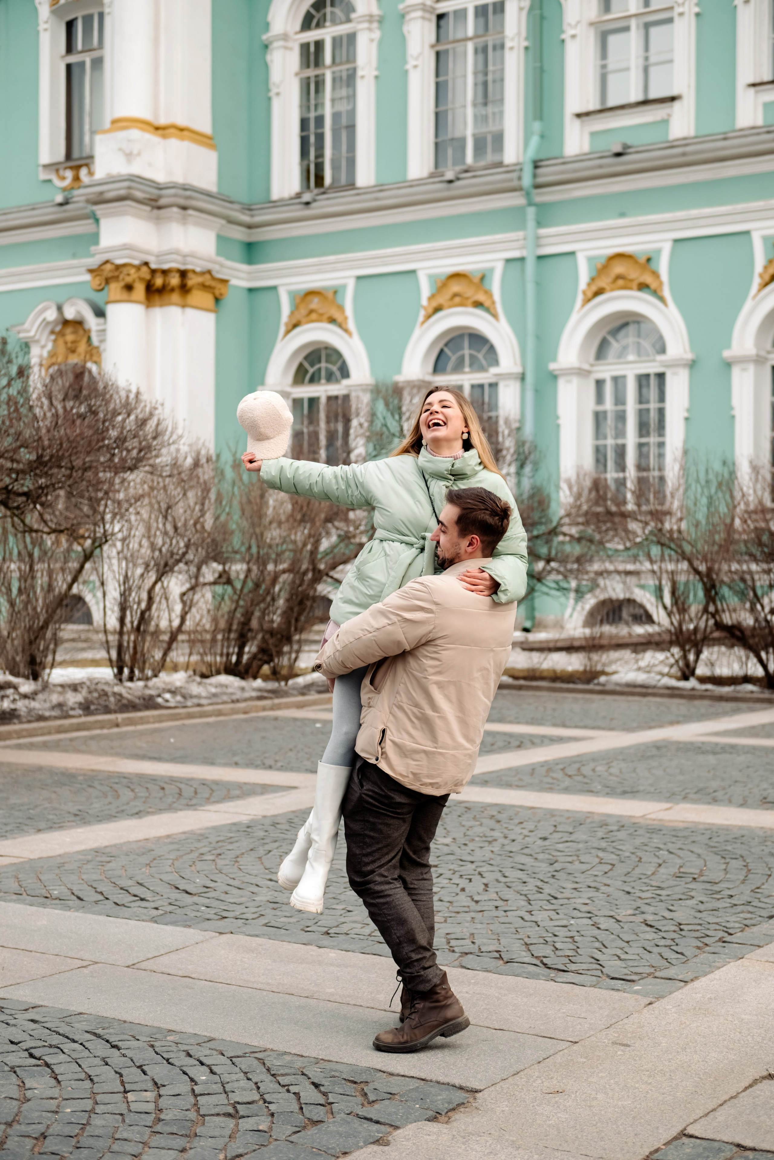 Прогулка по зимнему городу. Свадебный и семейный фотограф в Санкт-Петербурге (Спб) Елена Худякова