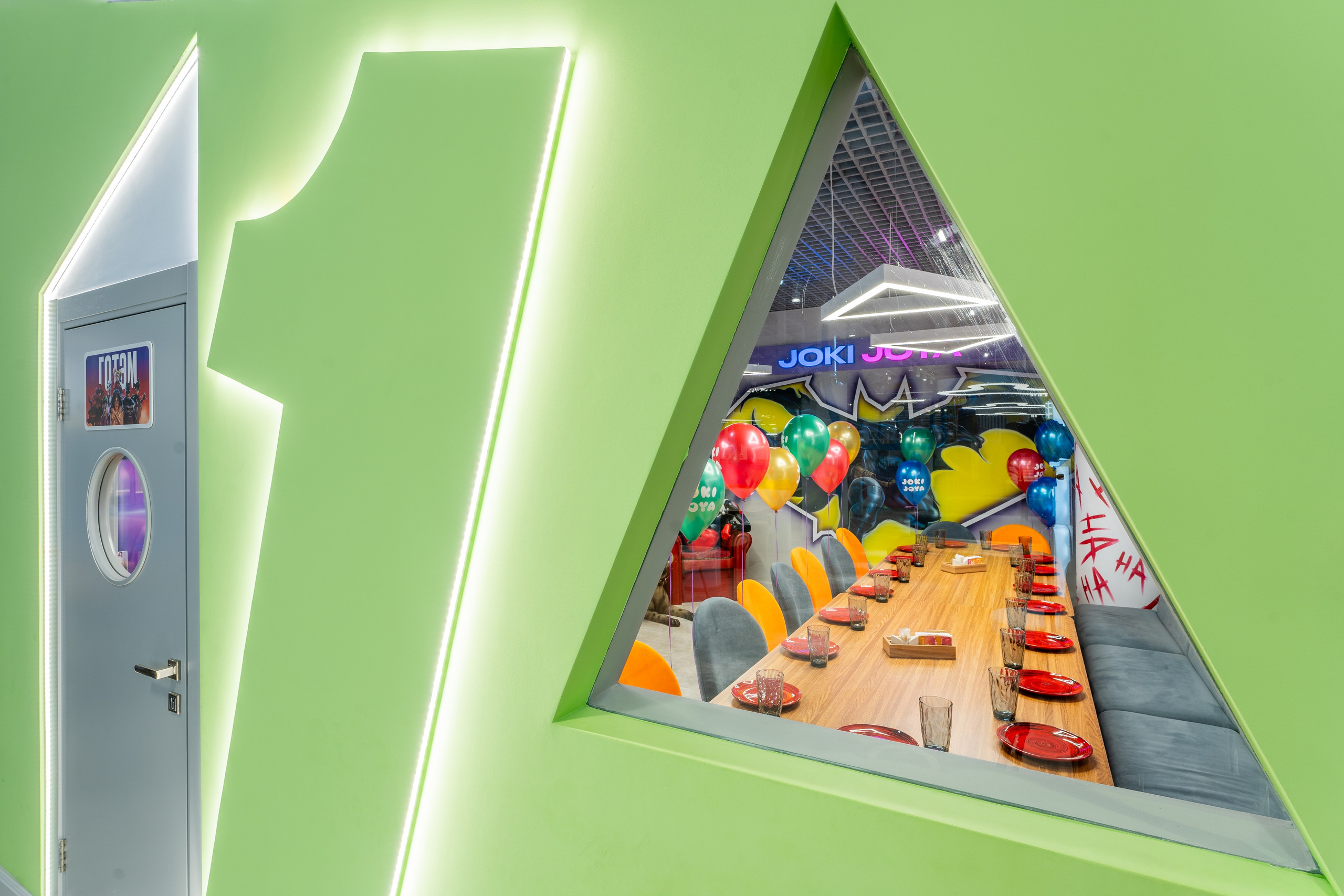 Парк развлечений Joki Joya Лефортово. Интерьерный фотограф Александра Солдатова