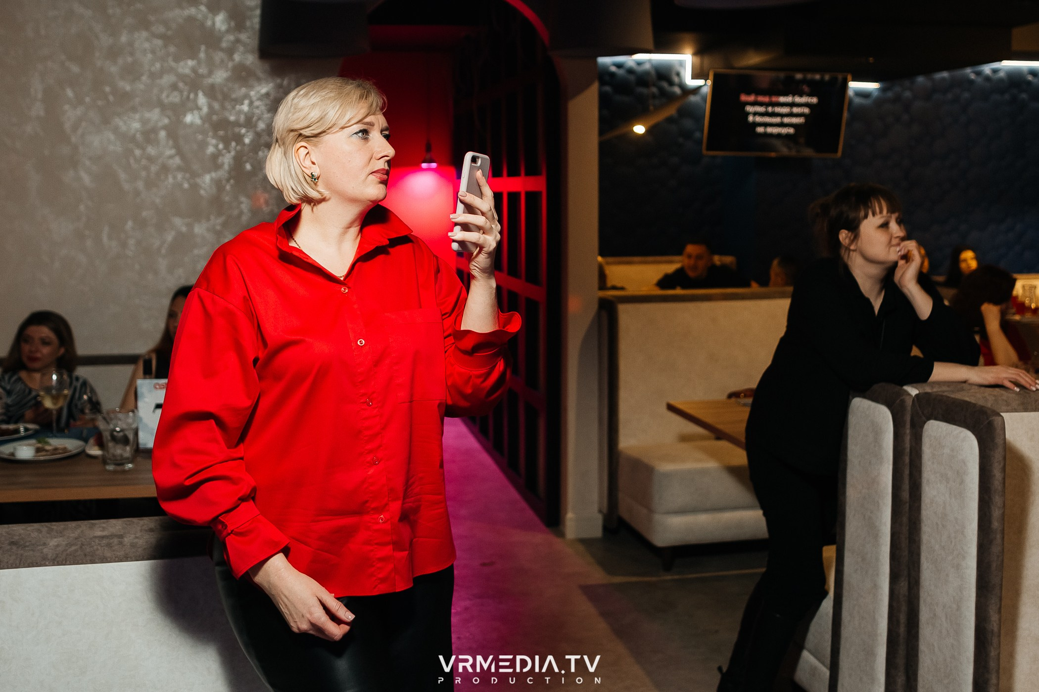 Открытие караоке-ресторана «Голос»