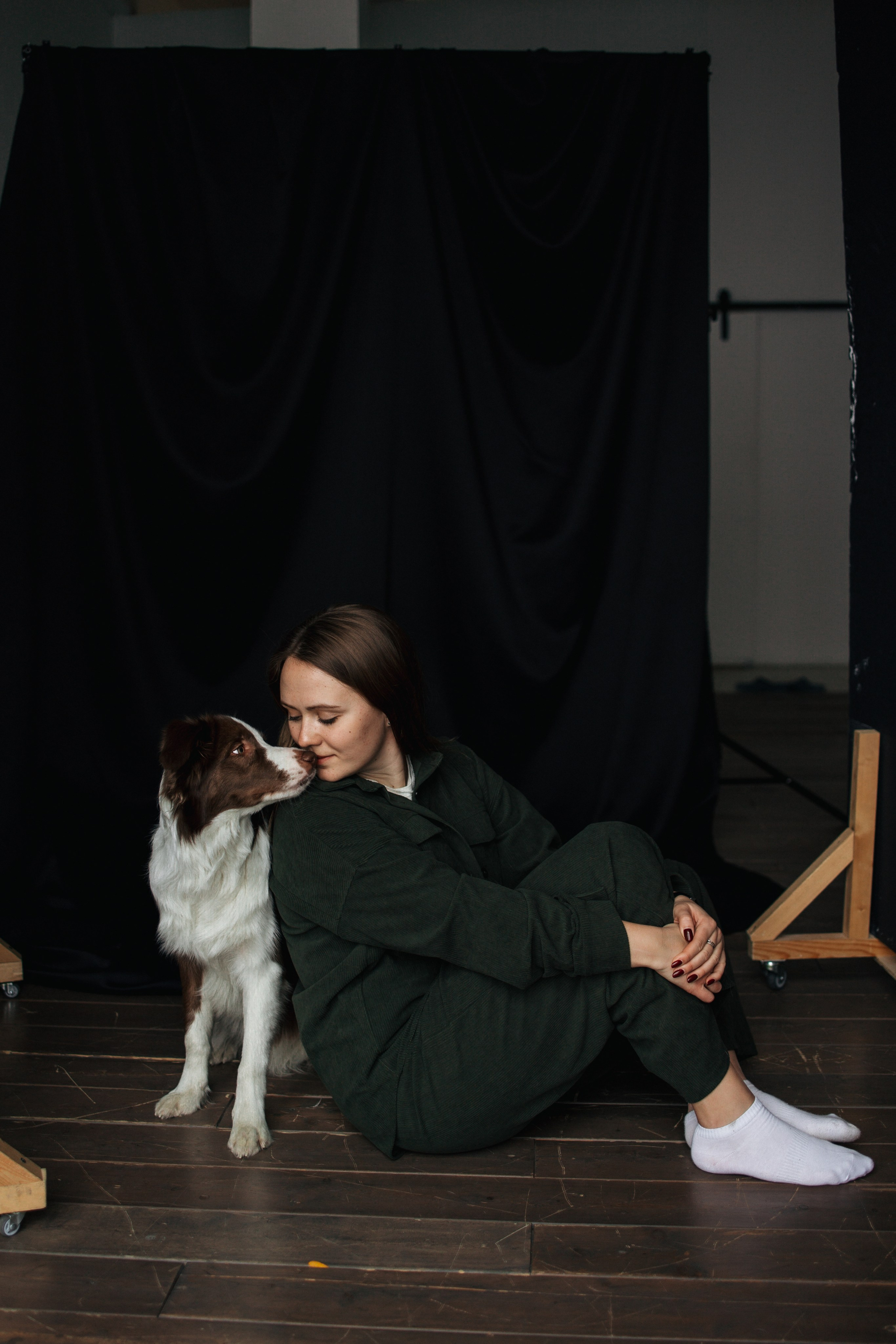 Настя и Симба. Фотограф — Анималист | Санкт-Петербург