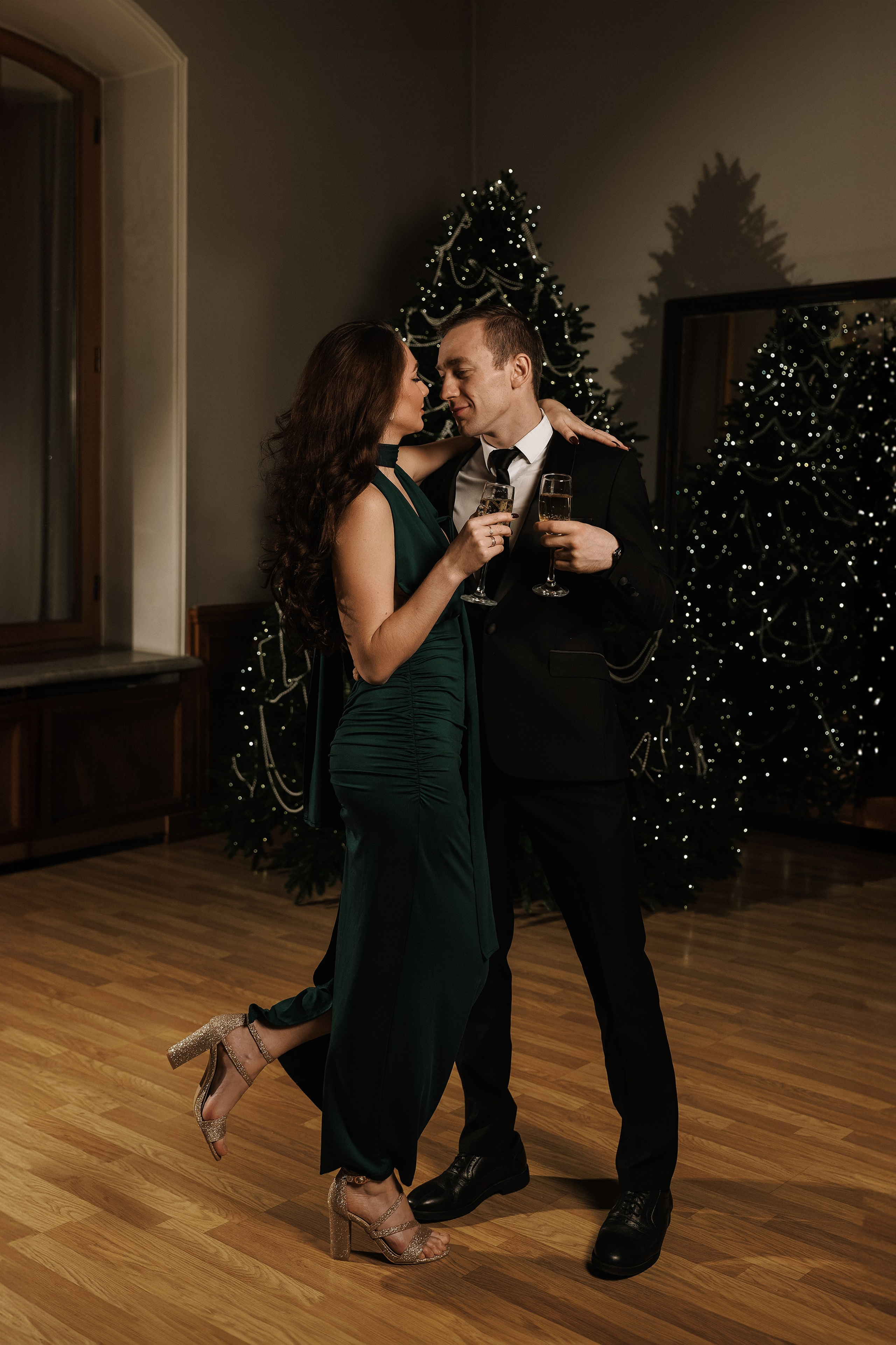 Новогодняя Love Story. Свадебный и портретный фотограф в Санкт-Петербурге Анна Демьянова