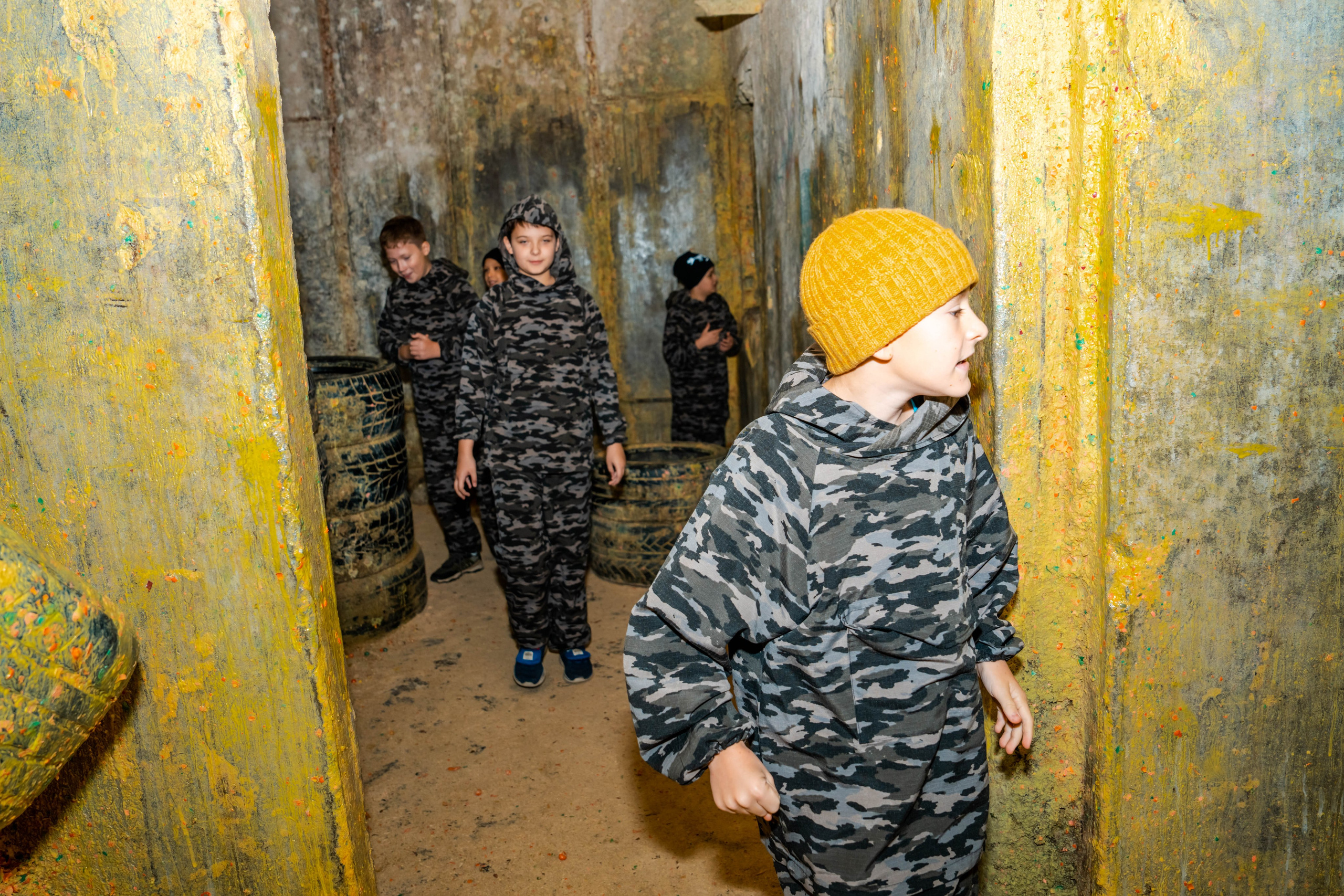 Пейнтбол. Крамер Юлиана детский и семейный фотограф