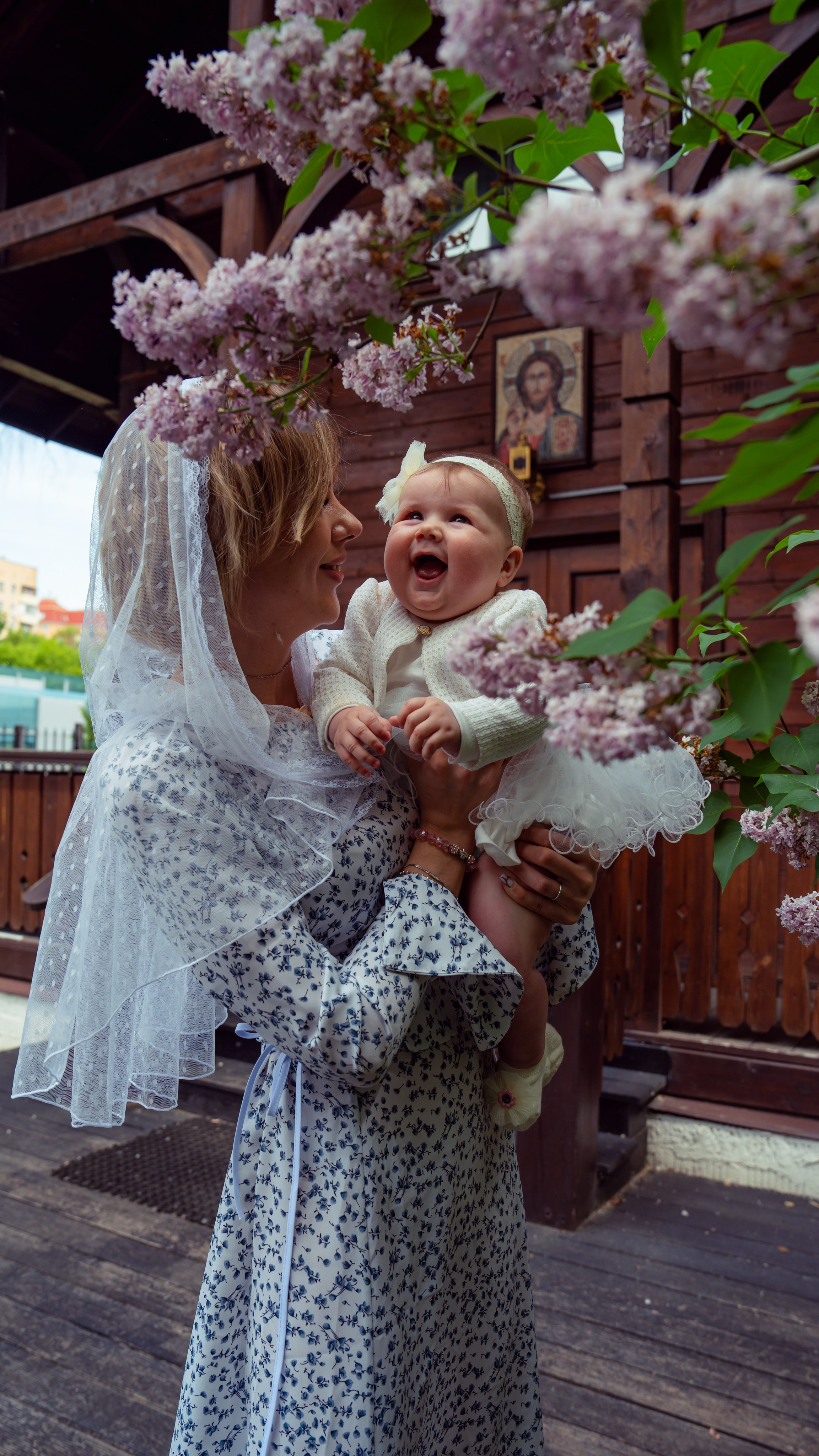 Таинство Крещения Евгении. Крамер Юлиана детский и семейный фотограф
