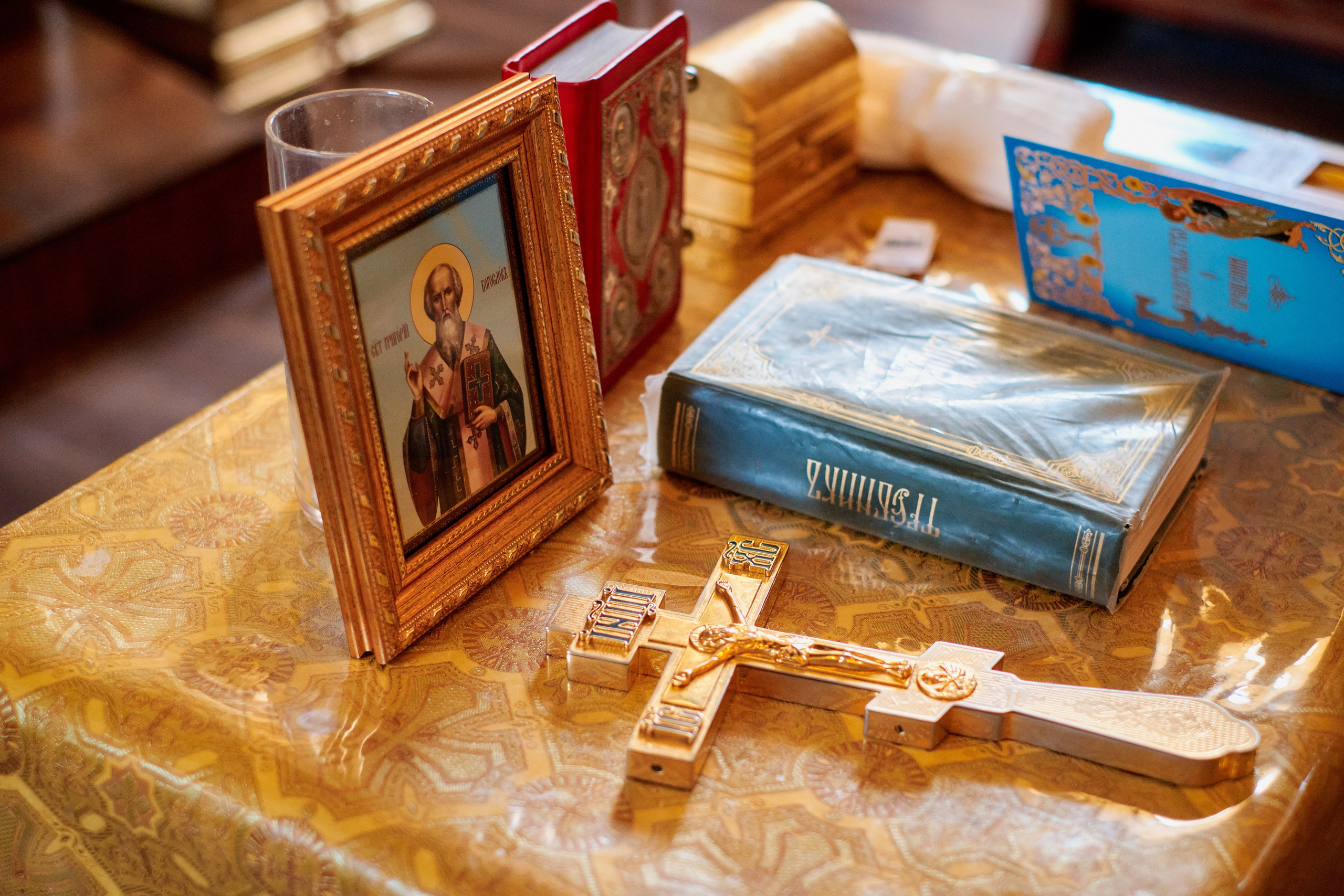 Крестины Григория. Храм святителя Николая Чудотворца. Фотограф Таганрог Анна Трайжон