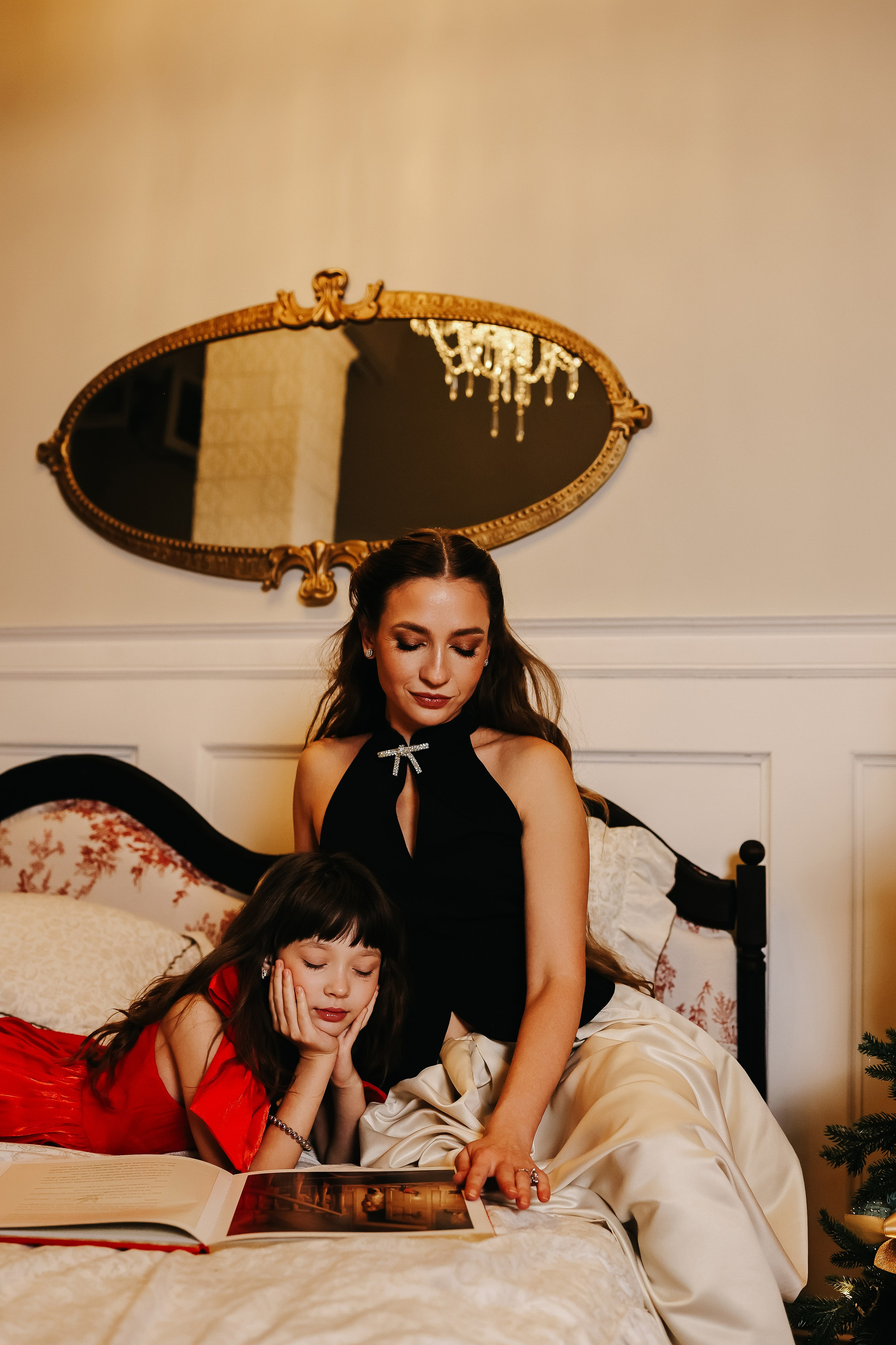 Новогодняя история Людмилы и Полины. Свадебный и семейный фотограф в Воронеже Ксения Воротникова