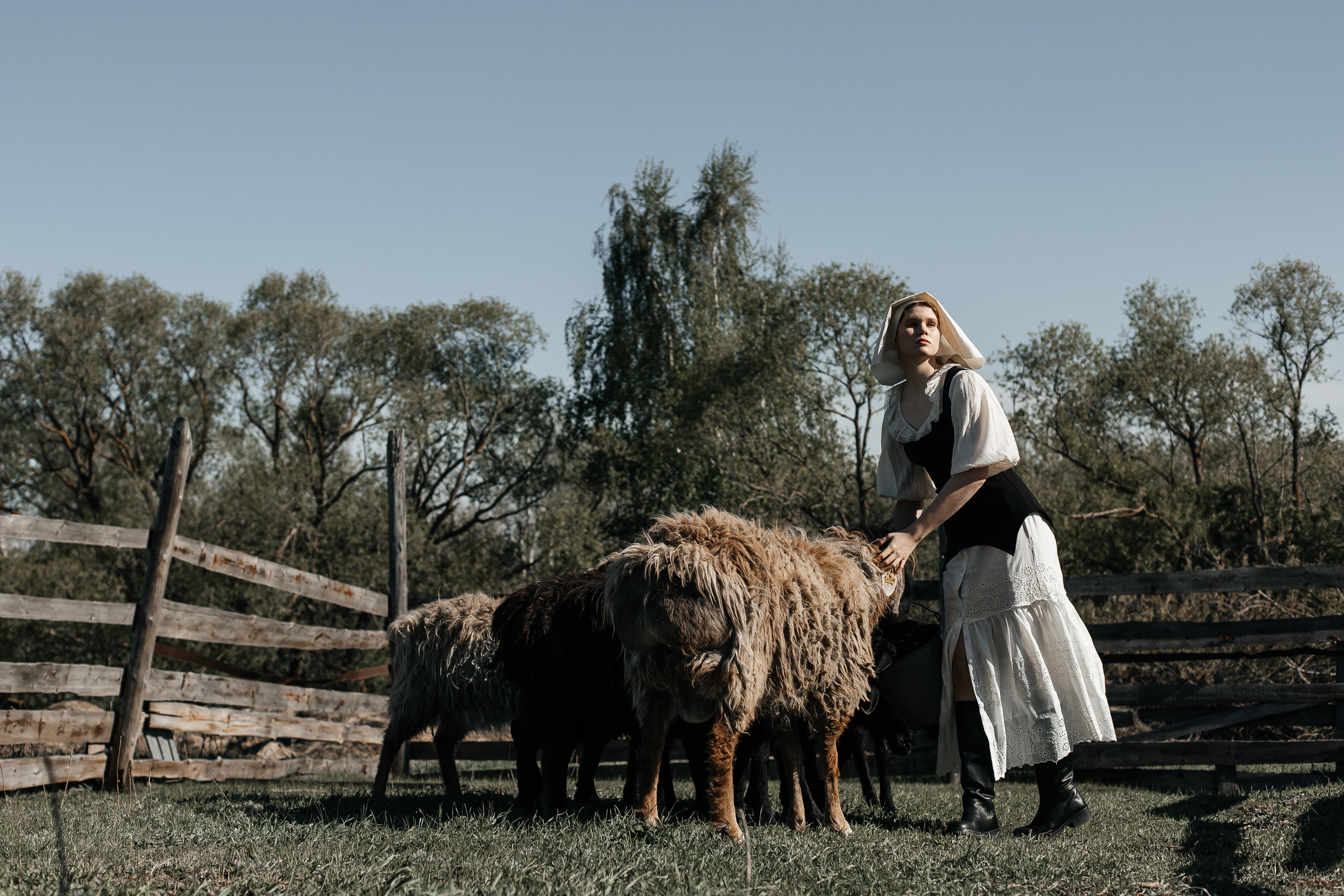 Съёмка на нашей ферме. Семейный, свадебный и портретный фотограф в Саратове Мария Засыпкина