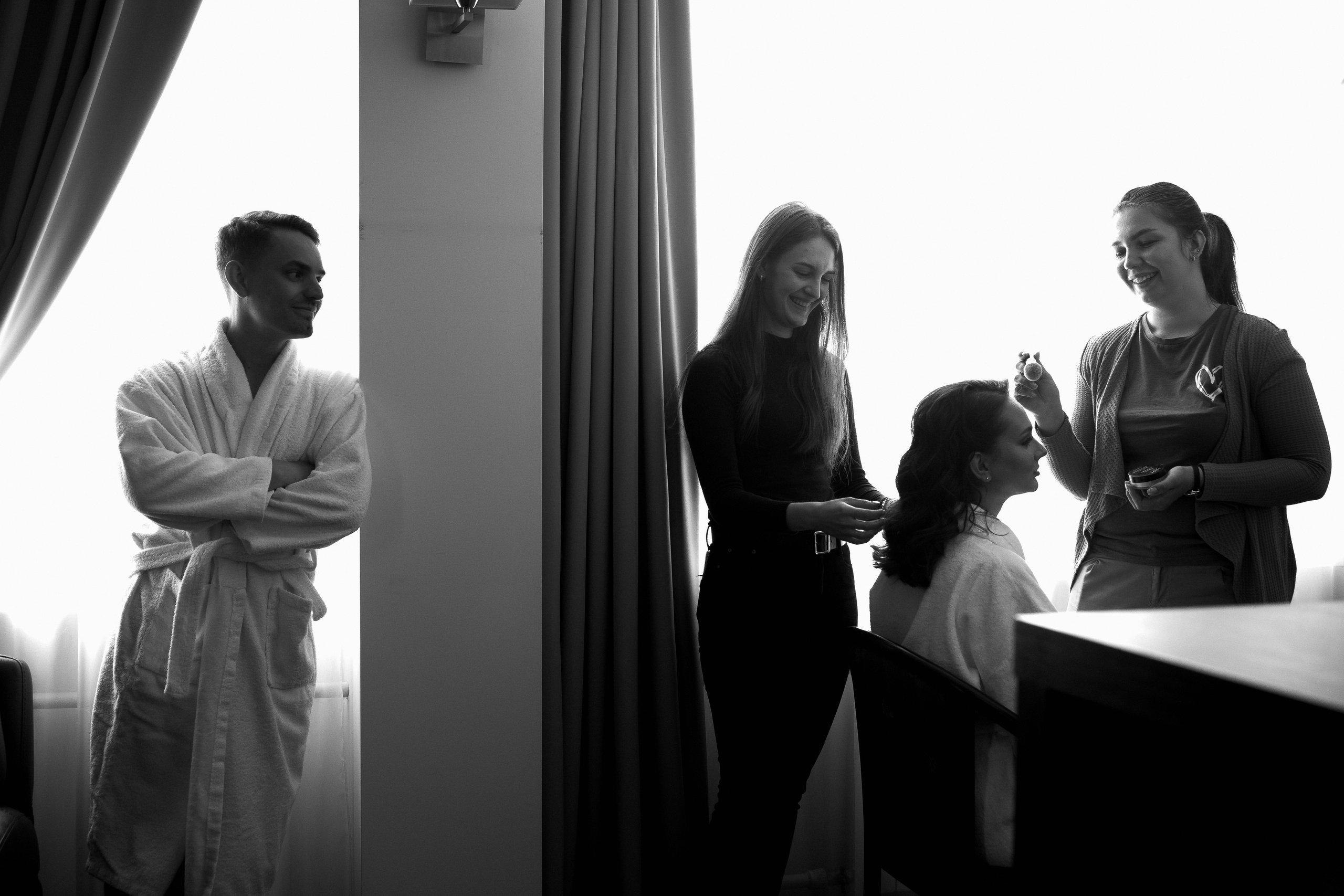 Сборы жениха и невесты. Семейный, свадебный и портретный фотограф в Саратове Мария Засыпкина