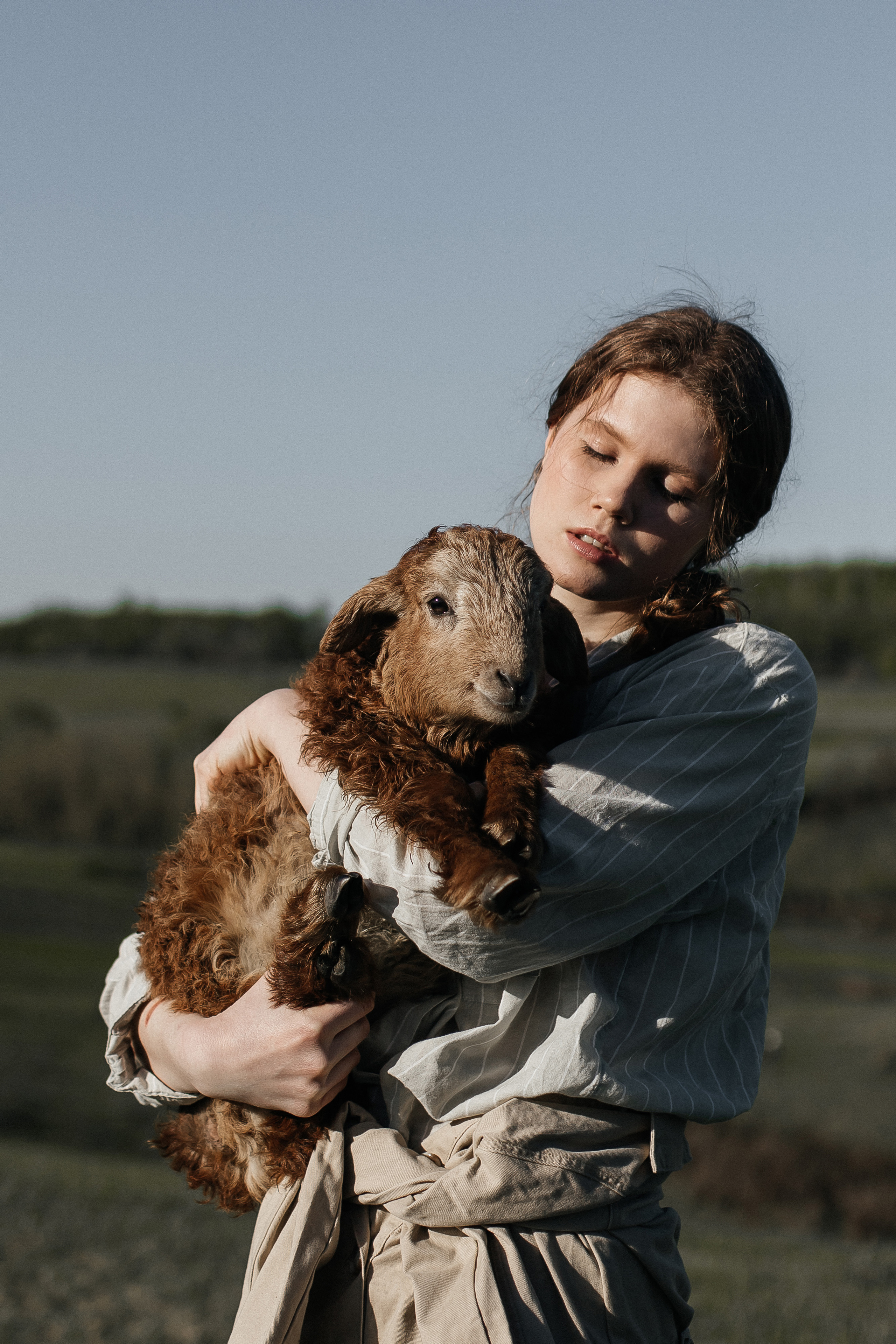 Съёмка на нашей ферме. Семейный, свадебный и портретный фотограф в Саратове Мария Засыпкина