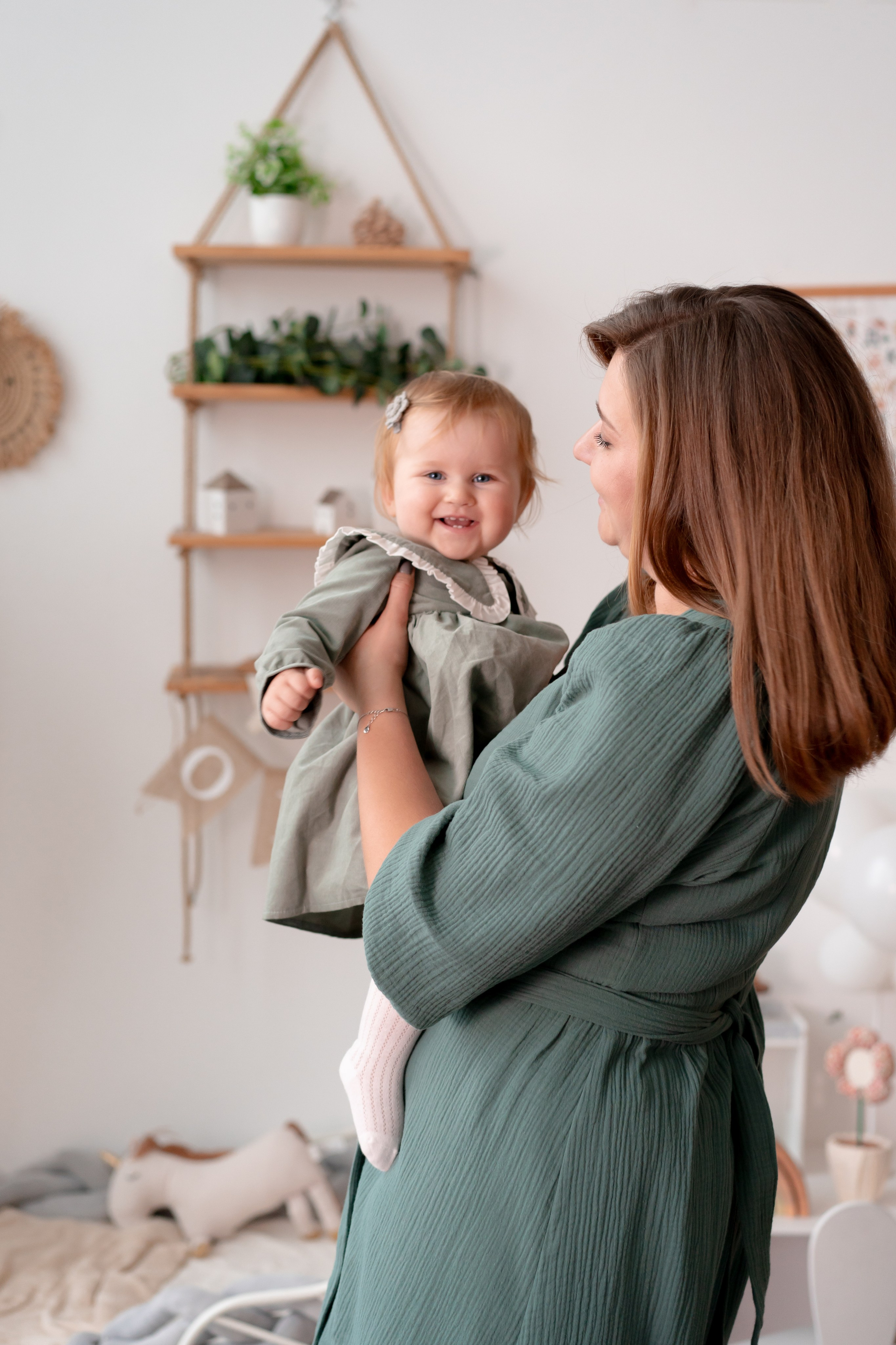 Первый день рождения малыша. Детская, семейная фотостудия в Санкт-Петербурге