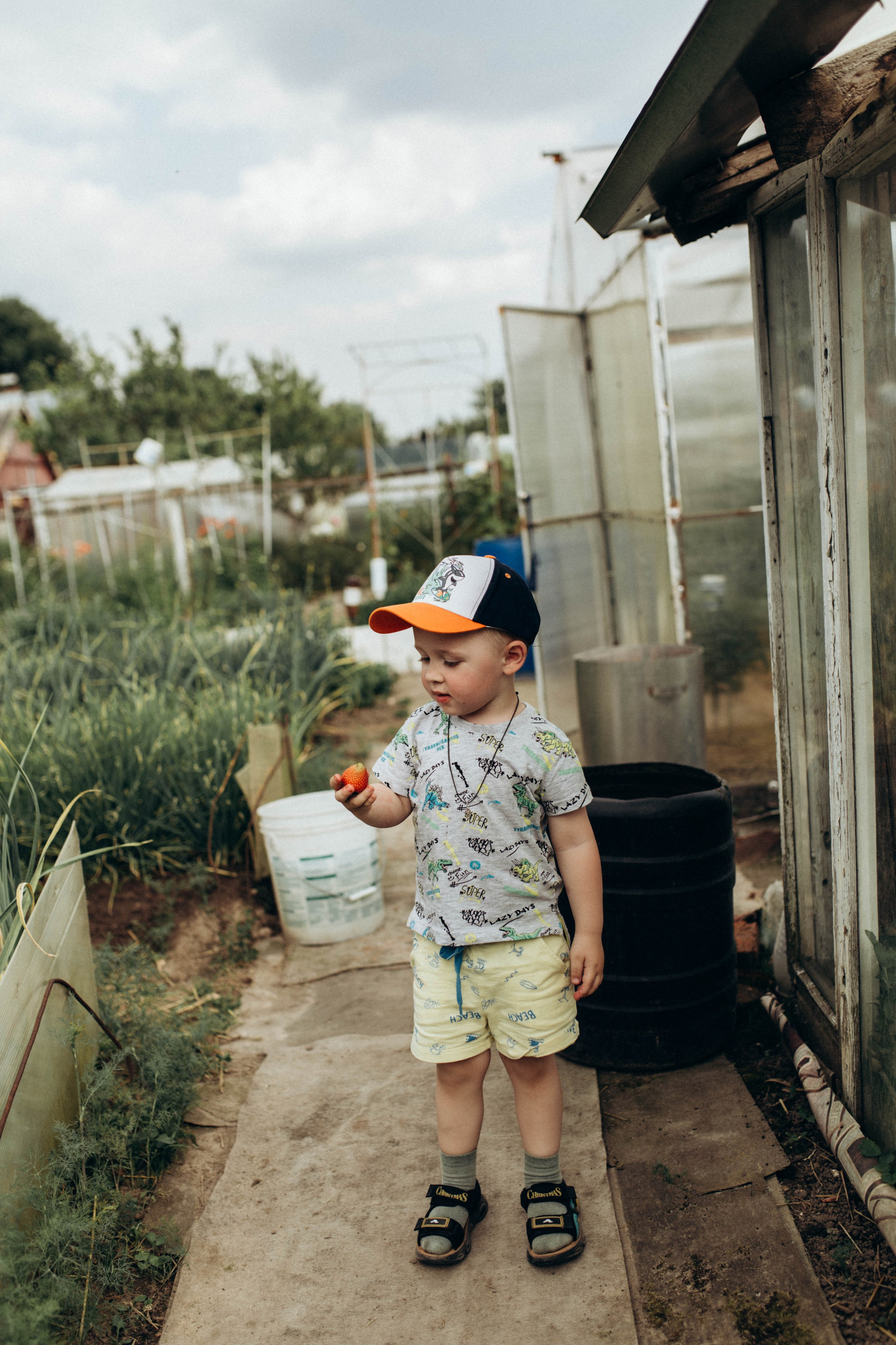 У бабушки в деревне. Фотограф новорожденных Серпухов, Протвино, Москва I Марина Бурмистрова