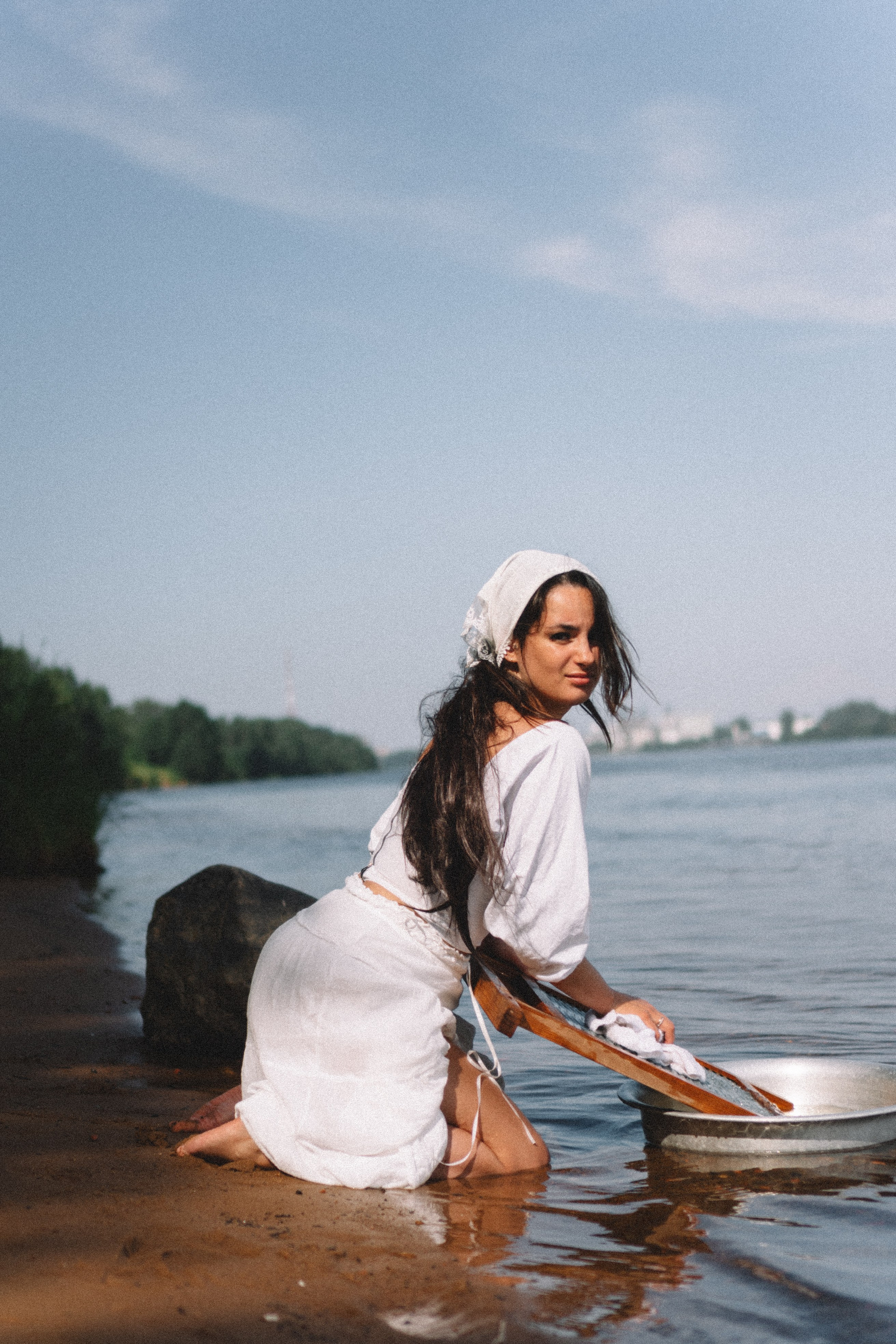 СТИРКА НА РЕКЕ. Профессиональный фотограф, Санкт-Петербург — Виктория Богомолова