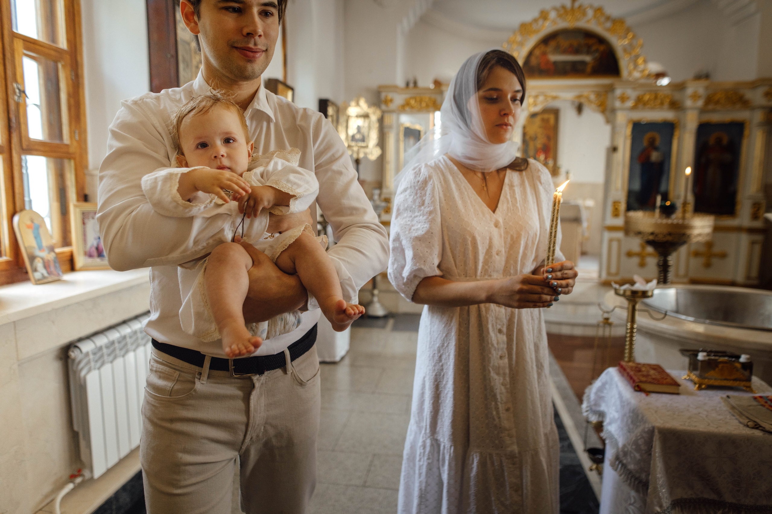 Крещение Льва, храм Марии Магдалины, август 25