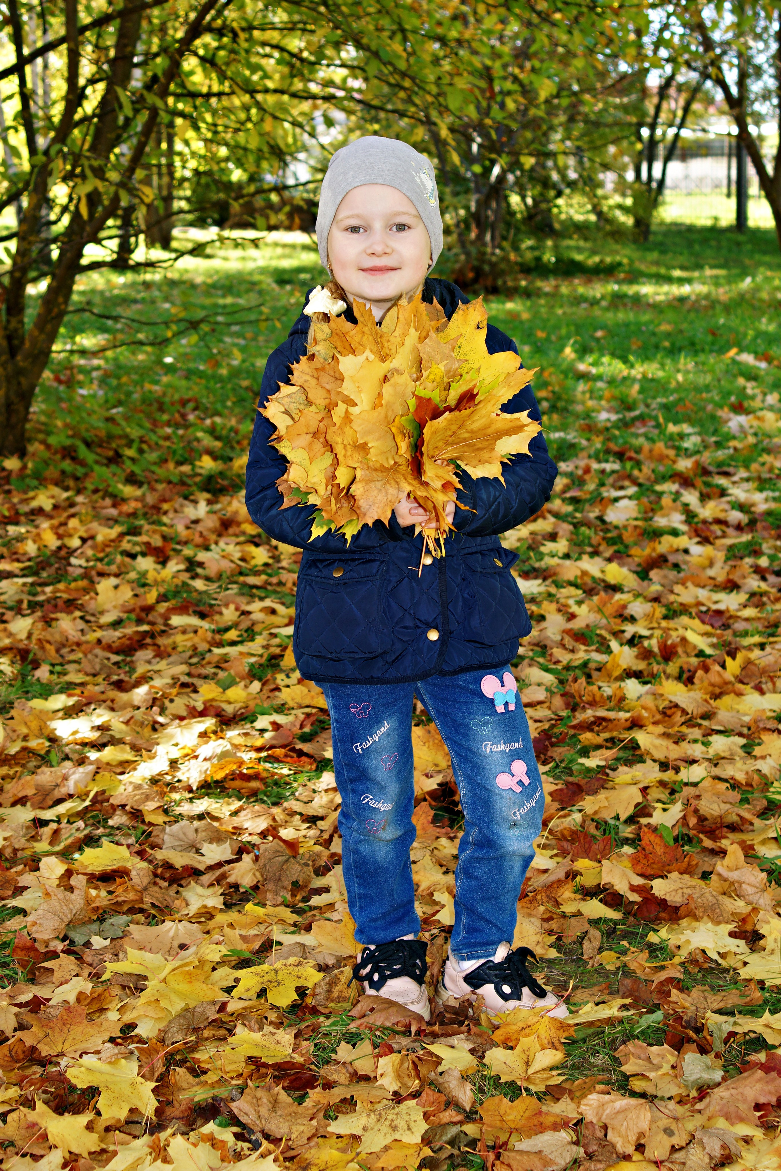 Осенняя фотосессия в детском саду г. Йошкар-Ола