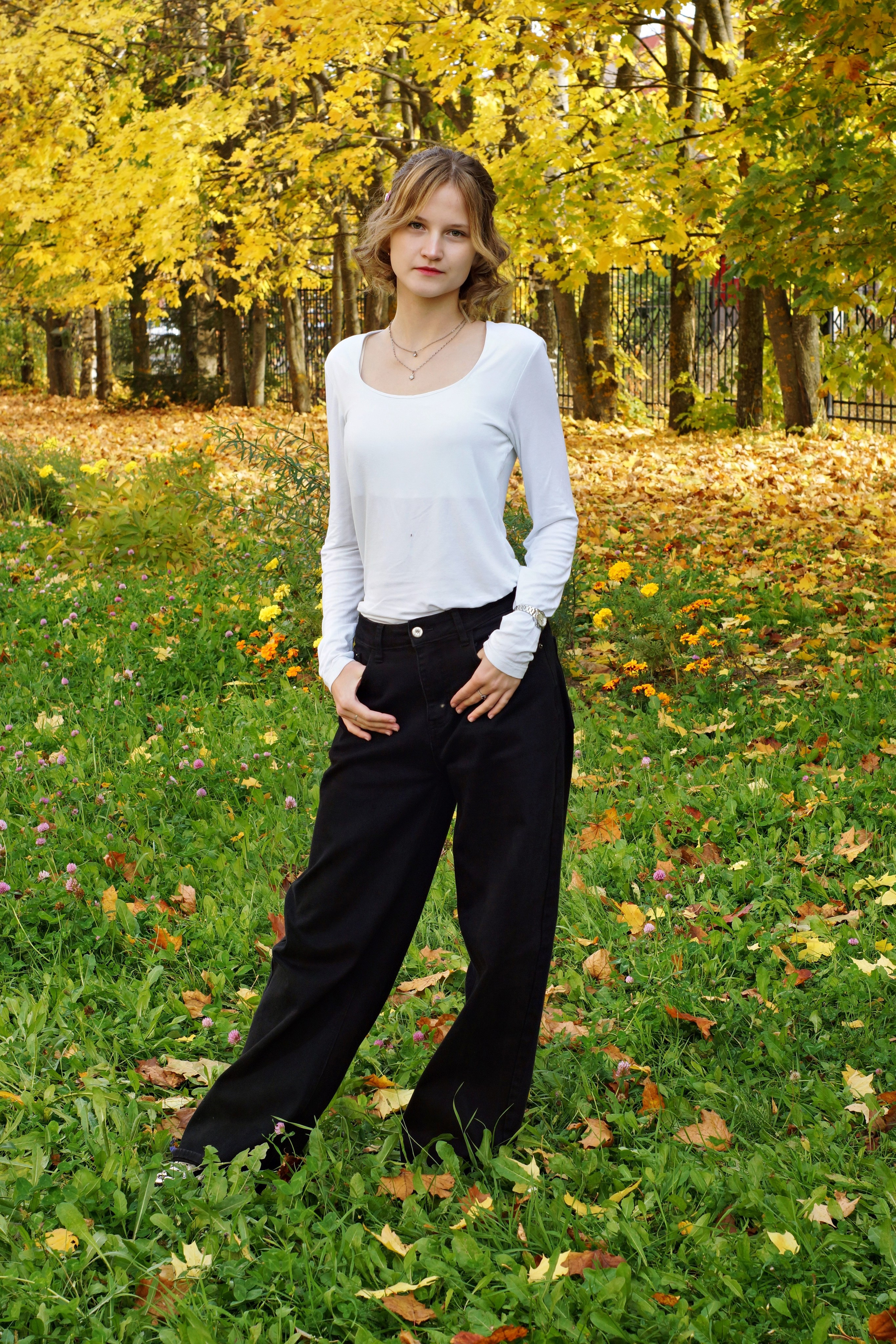 Осенняя фотосессия в школе г. Йошкар-Ола