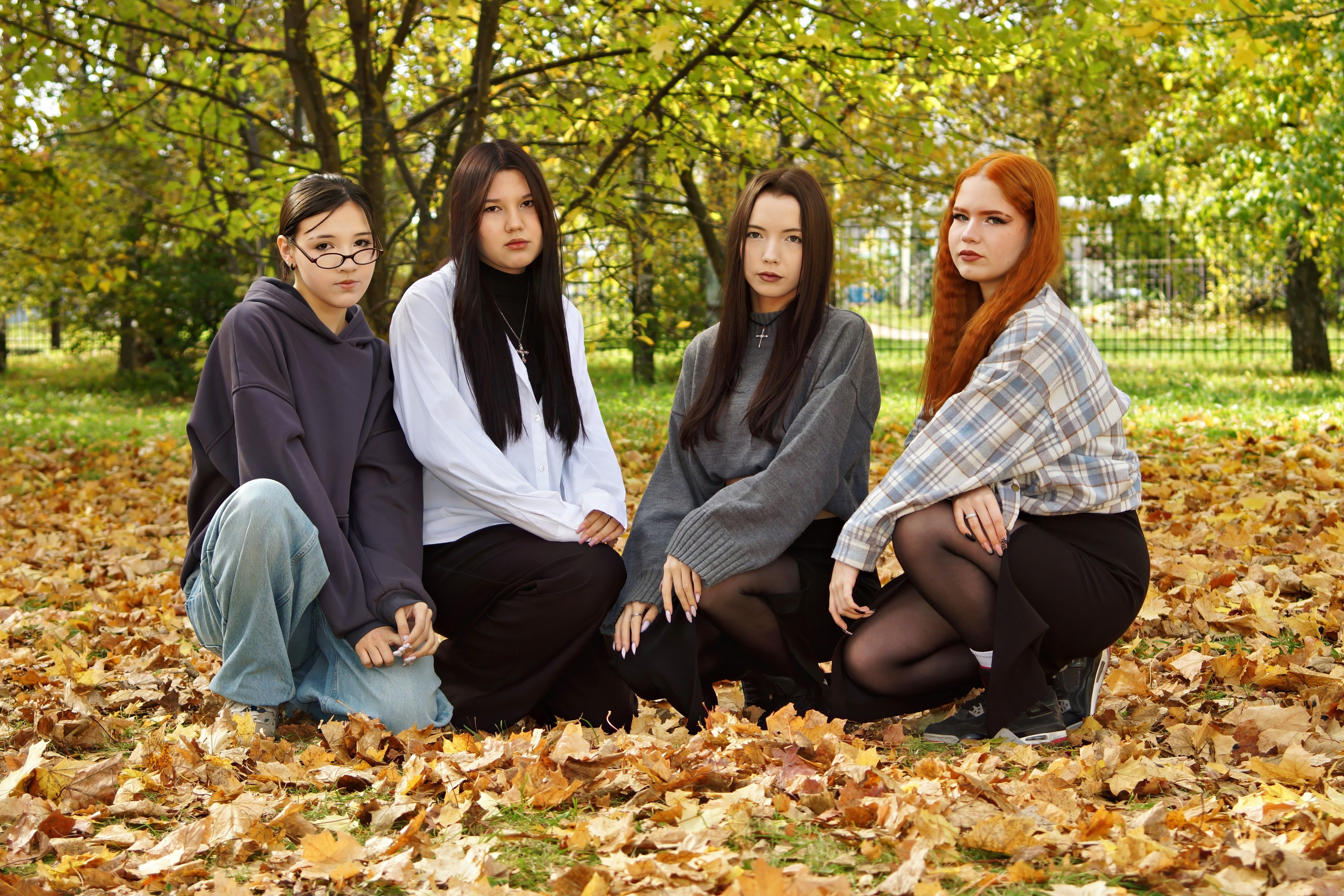 Осенняя фотосессия в школе г. Йошкар-Ола