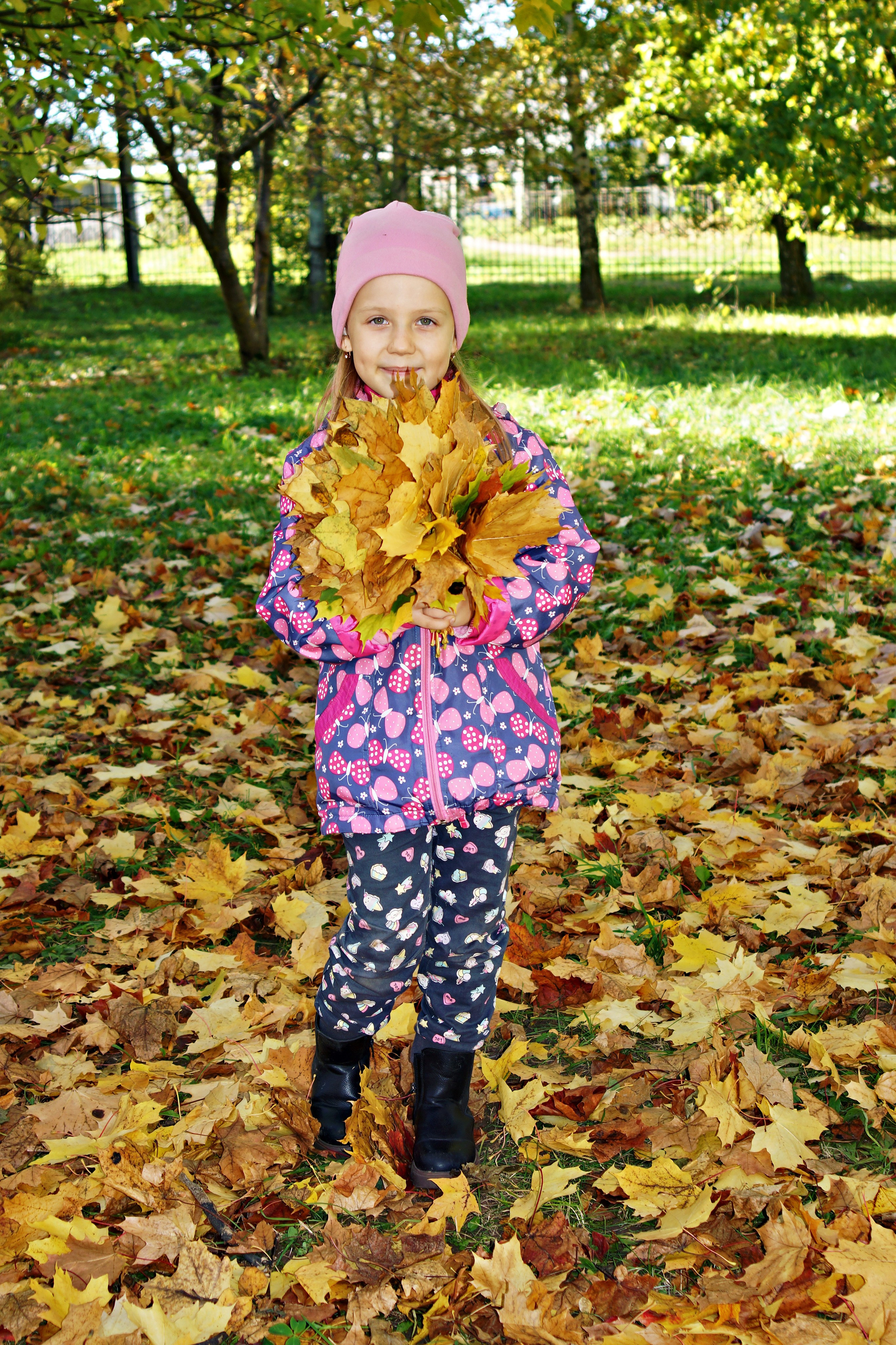 Осенняя фотосессия в детском саду г. Йошкар-Ола
