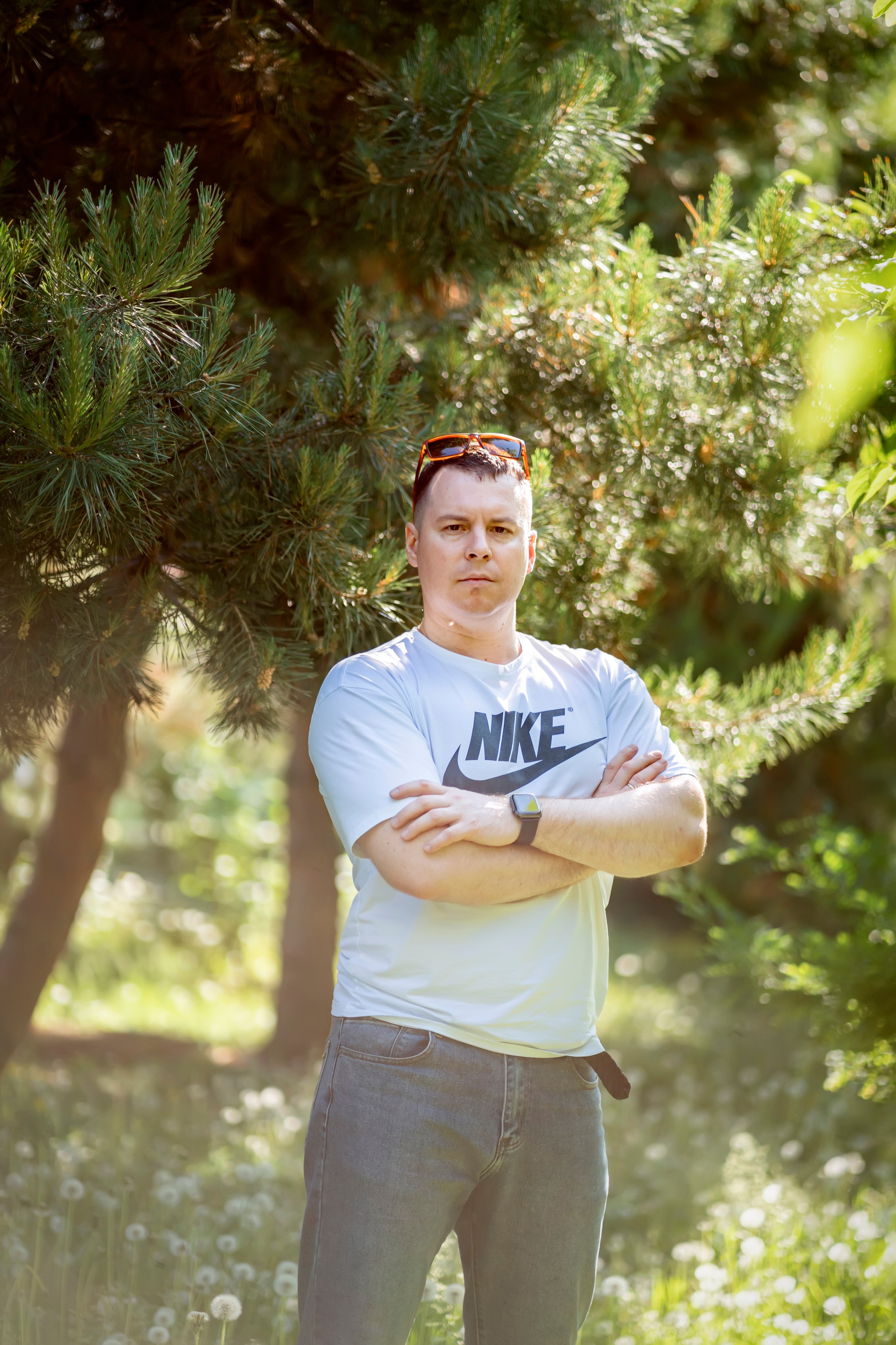 Летняя прогулка в парке. Семейный и детский фотограф в Хабаровске Анна Гриневич