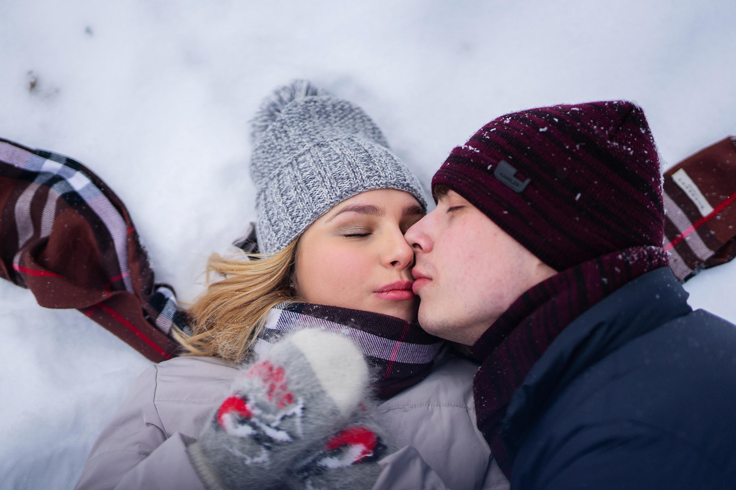 Толя и Поля — зимняя прогулка. Свадебный и семейный фотограф Марина Лежнева, г. Уфа