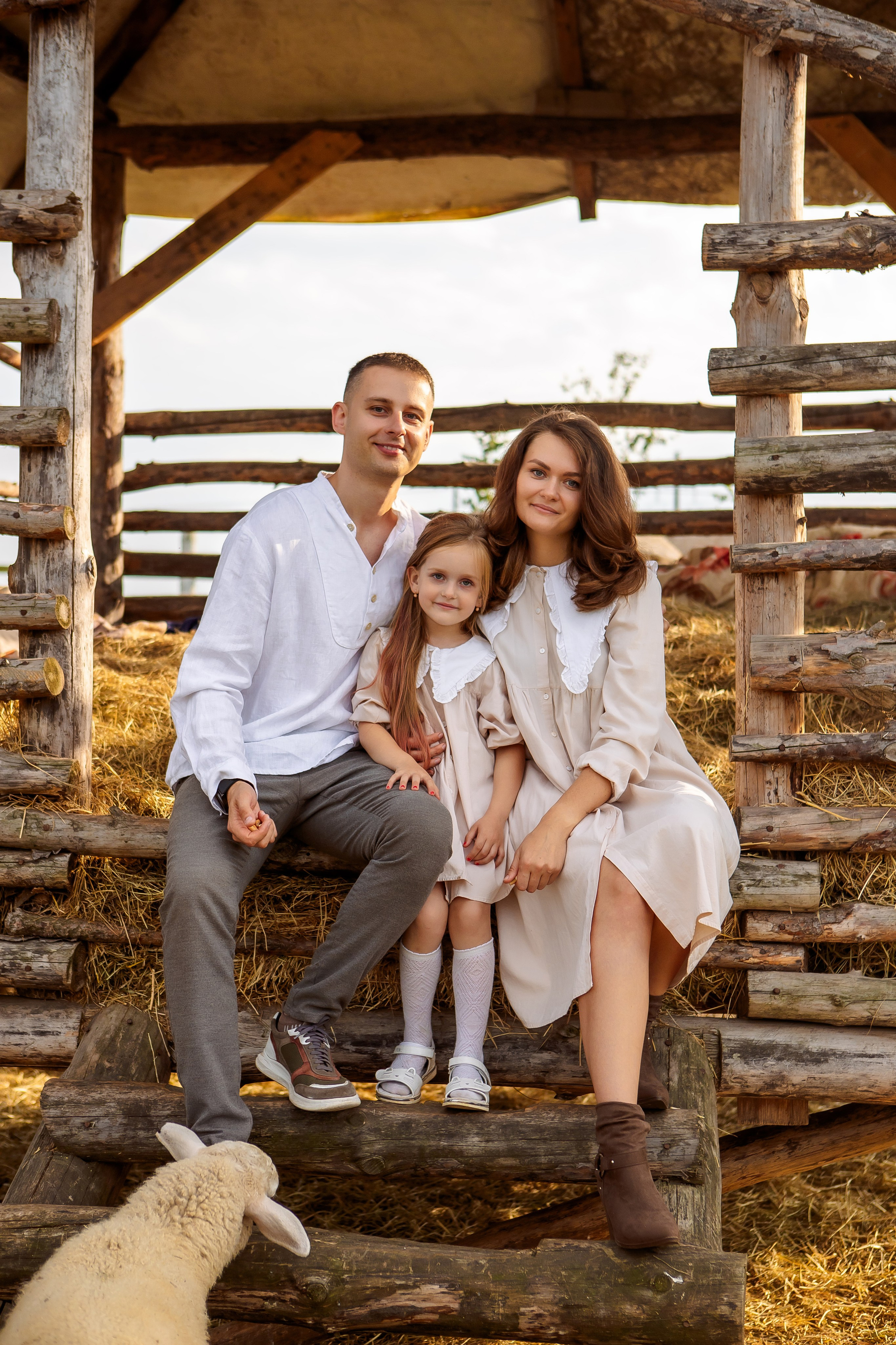 Фотодень на ферме. Семейный детский фотограф. Фотосессия в Минске