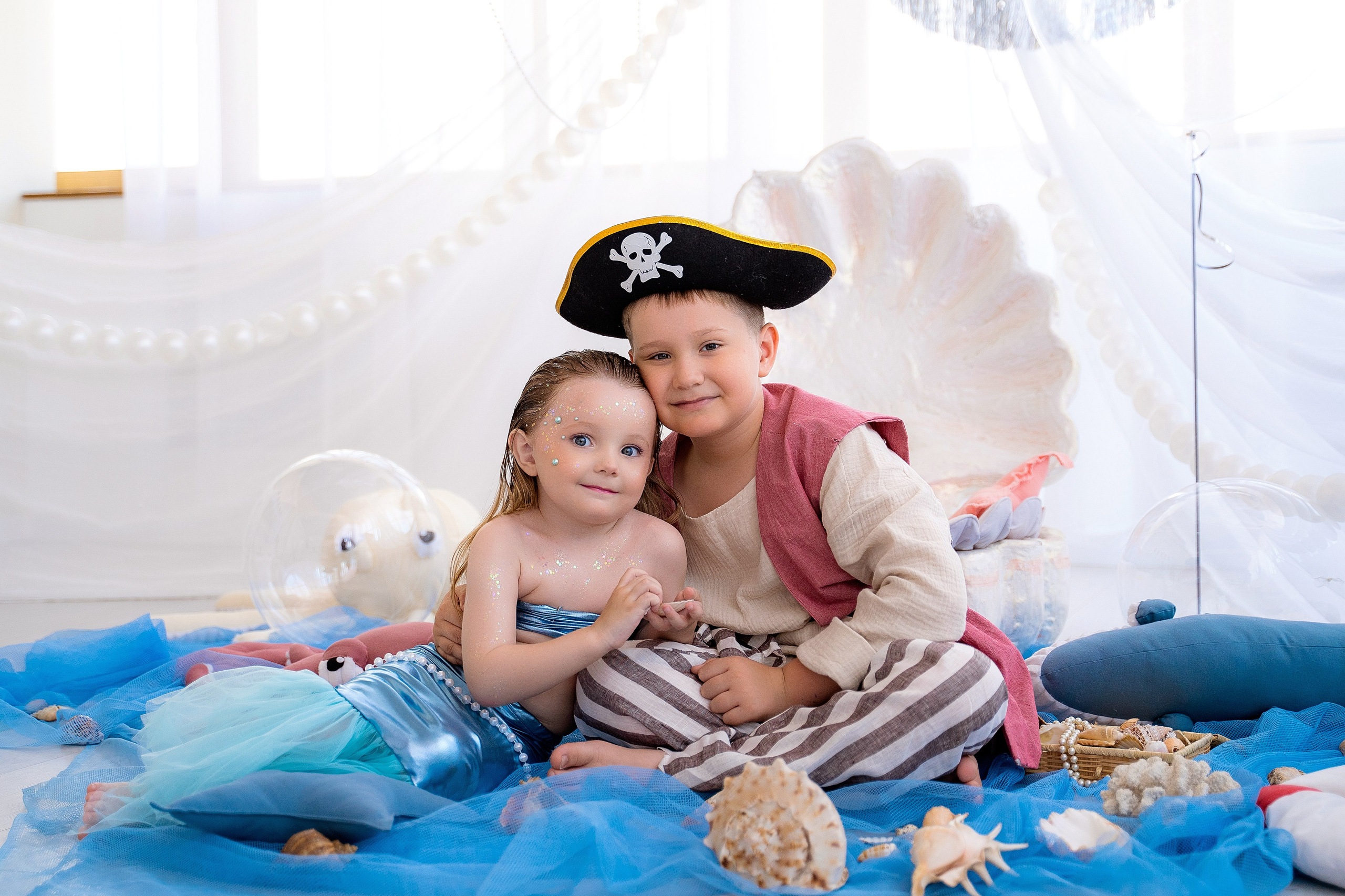 Русалочка. Фотостудия Малина в городе Улан-Удэ. Фотограф Ирина Жарникова