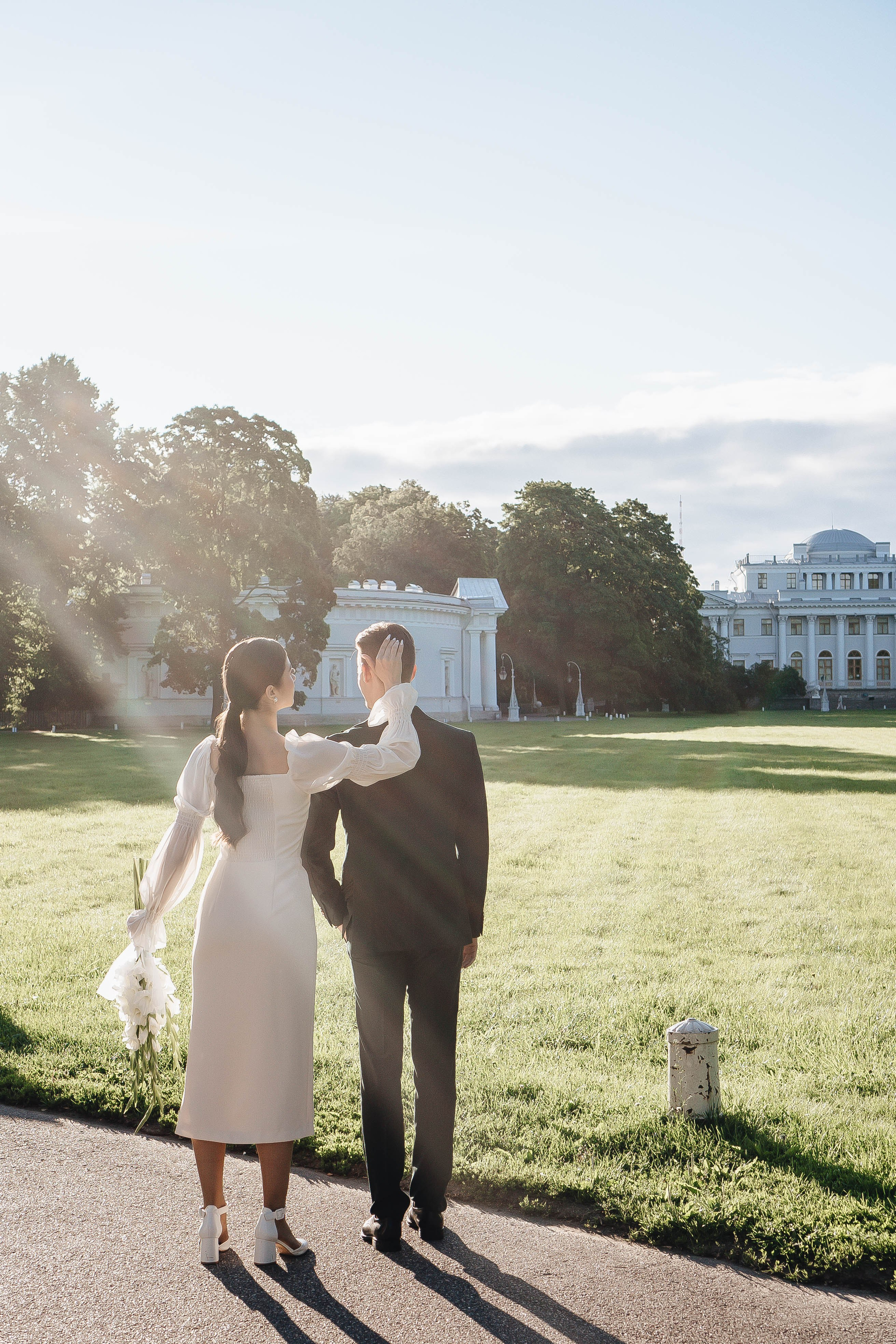 СВАДЕБНАЯ СЬЕМКА НА РАССВЕТЕ НА ЕЛАГИНОМ ОСТОРОВЕ. Профессиональный фотограф, Санкт-Петербург — Виктория Богомолова