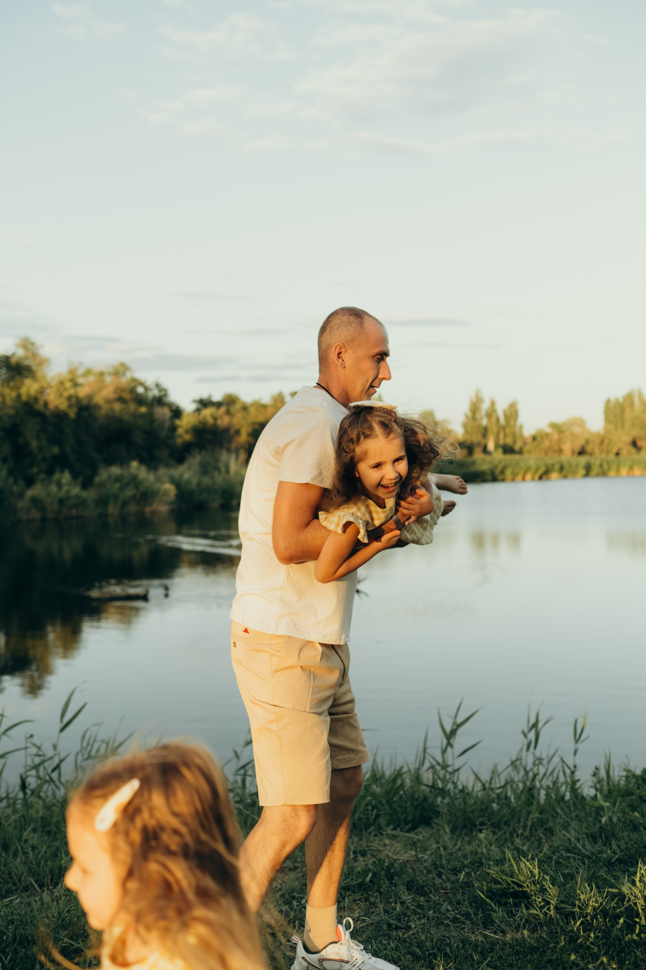 Семейная история на озере Сарпа. Фотограф в Москве Ольга Елоева