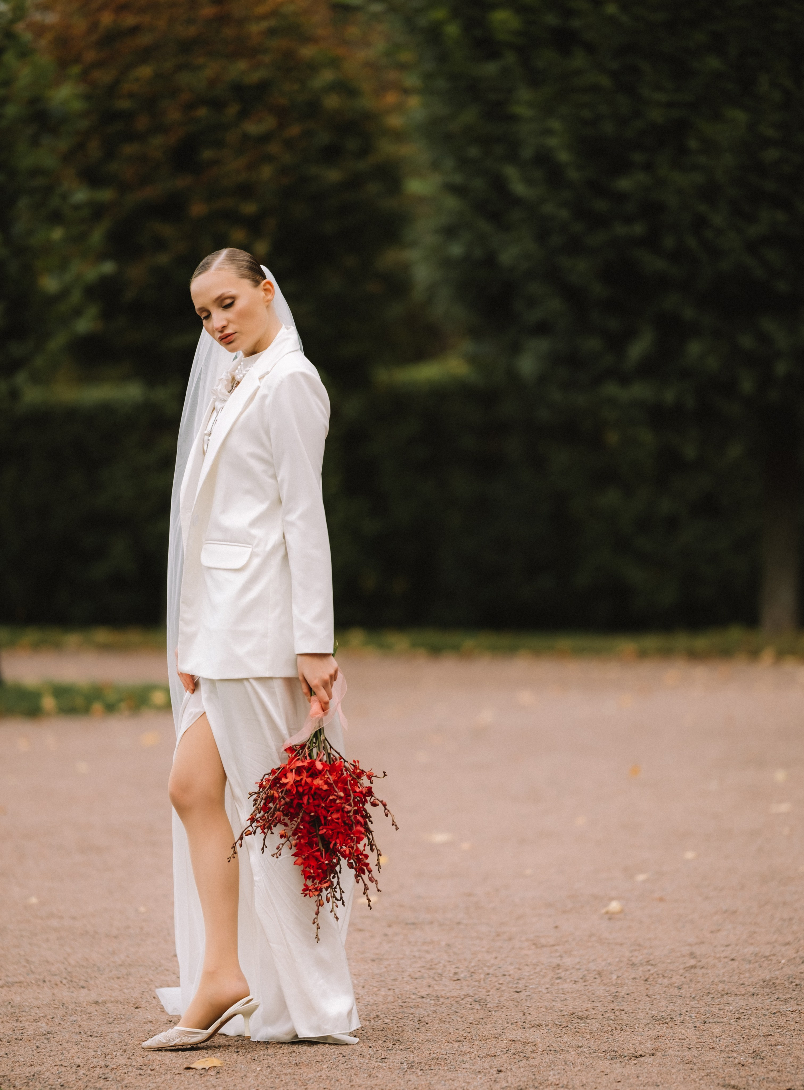 Михаил и Ксения в усадьбе Кусково. Фотограф в Москве Ольга Елоева