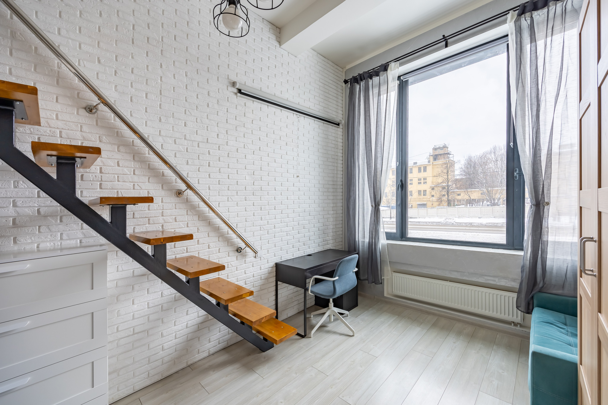 Двухуровневая студия для аренды. Интерьерный фотограф в Москве Сергей Чекмезов