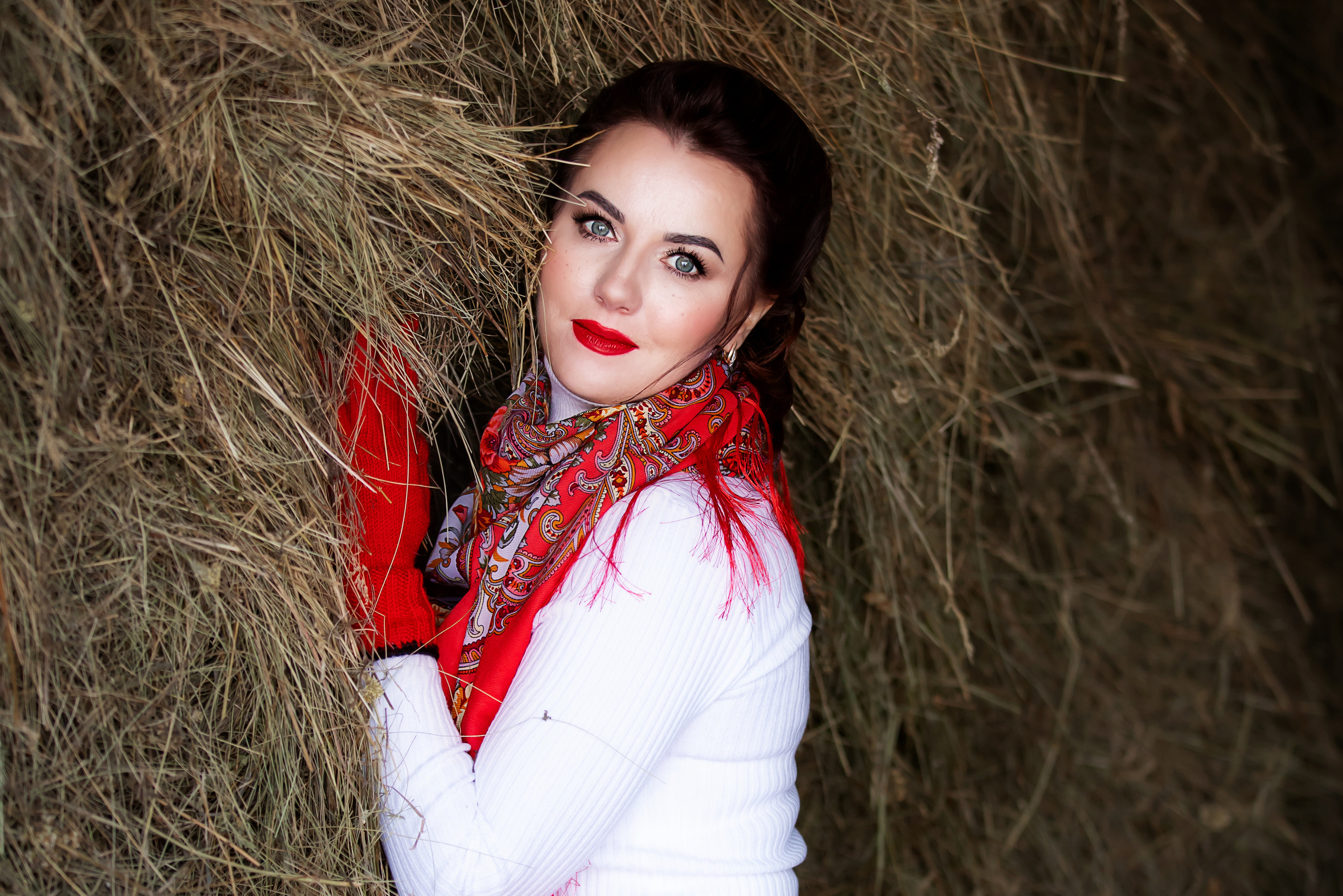 Индивидуальная съемка, съемка с лошадьми, фотосессия зимой. Фотограф в Канске Нина Пуряева