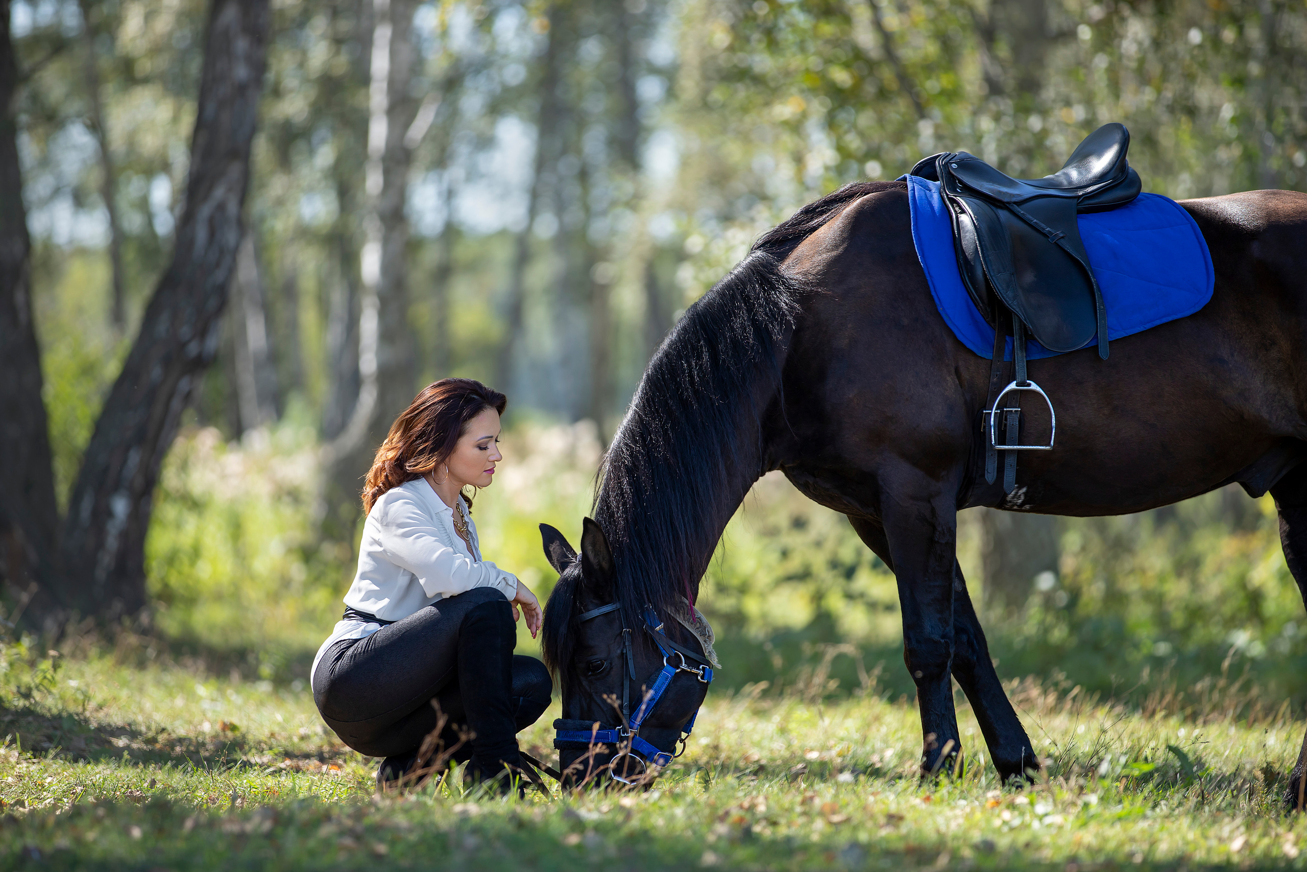 Съёмка с лошадьми. Фотограф в Канске Нина Пуряева
