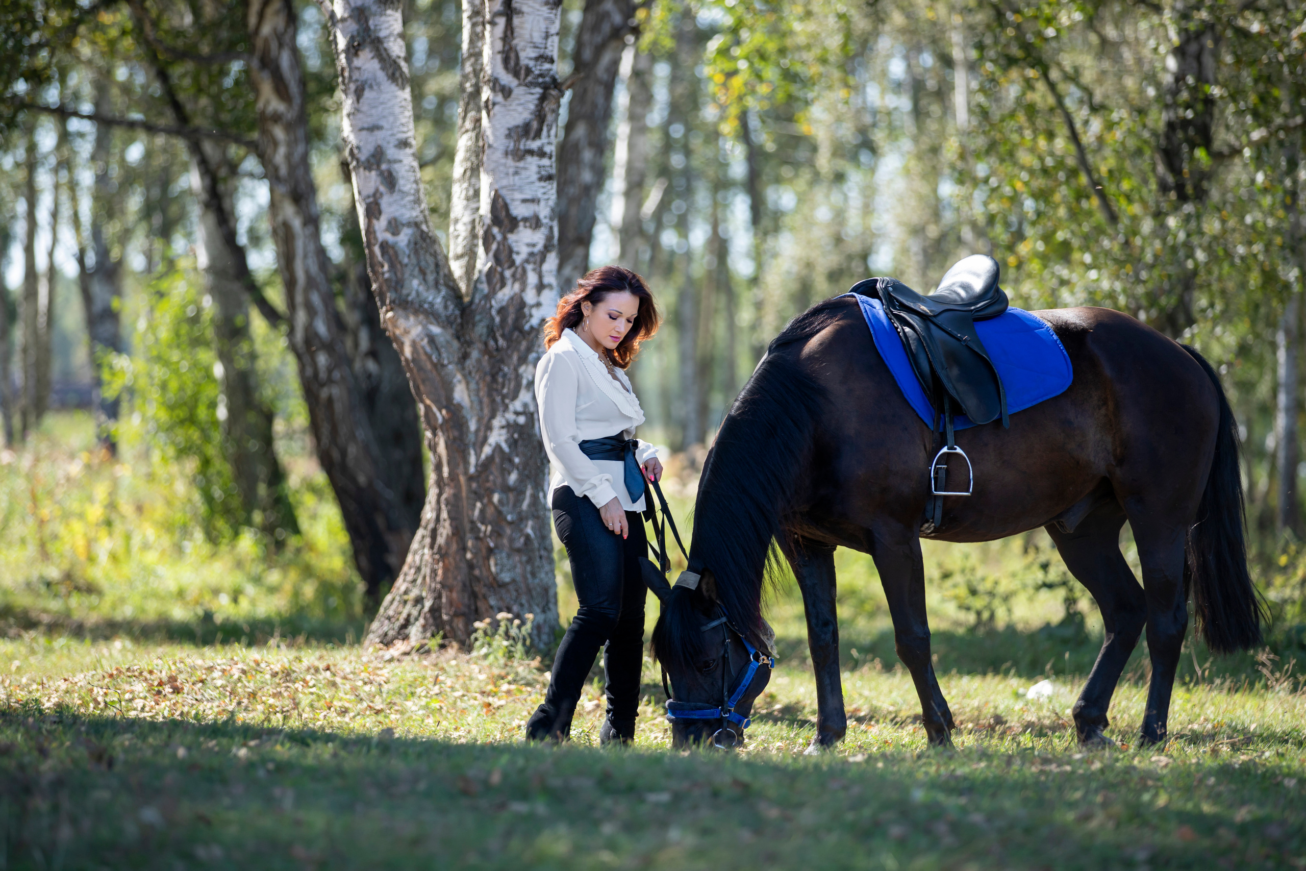 Съёмка с лошадьми. Фотограф в Канске Нина Пуряева