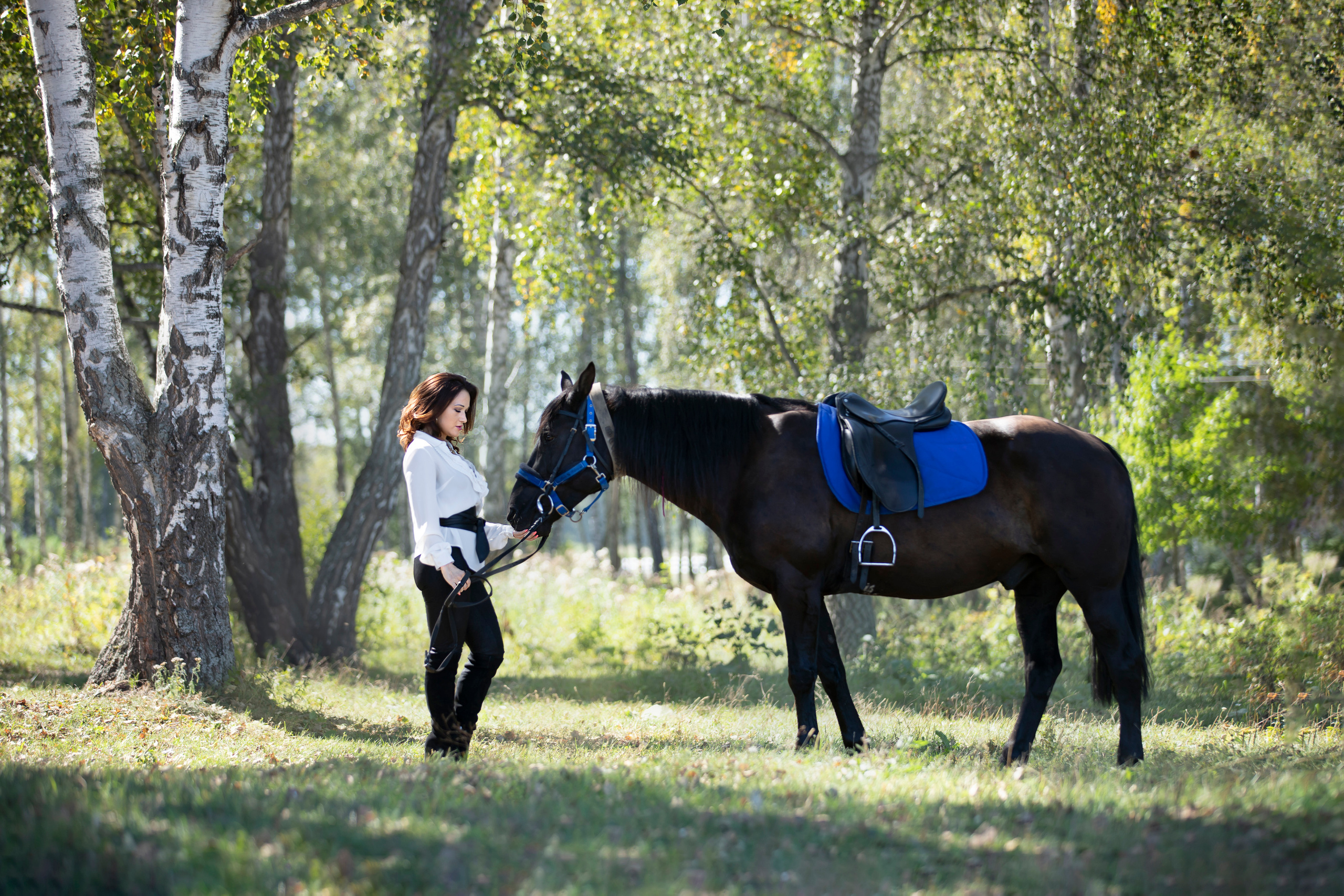 Съёмка с лошадьми. Фотограф в Канске Нина Пуряева