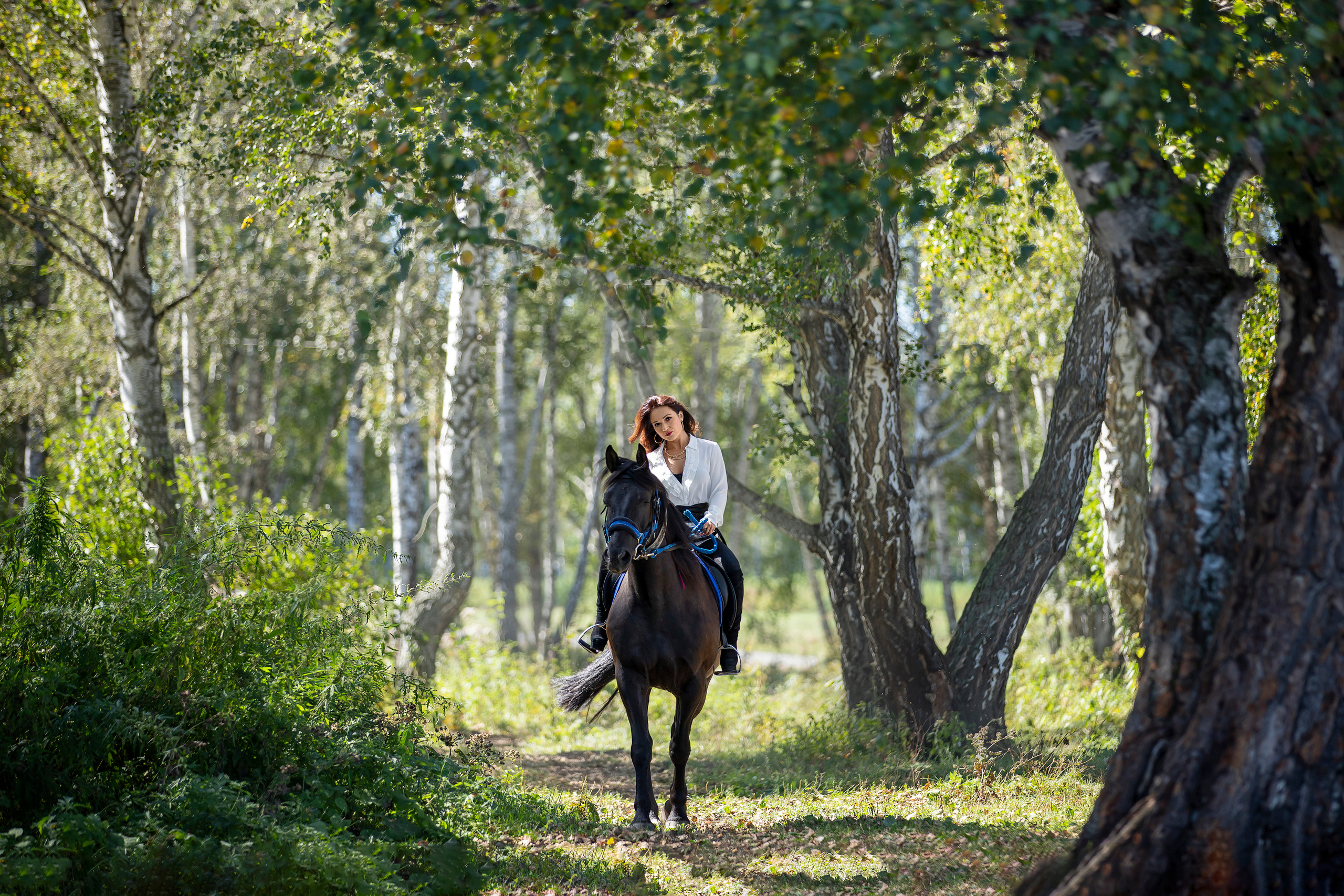 Съёмка с лошадьми. Фотограф в Канске Нина Пуряева