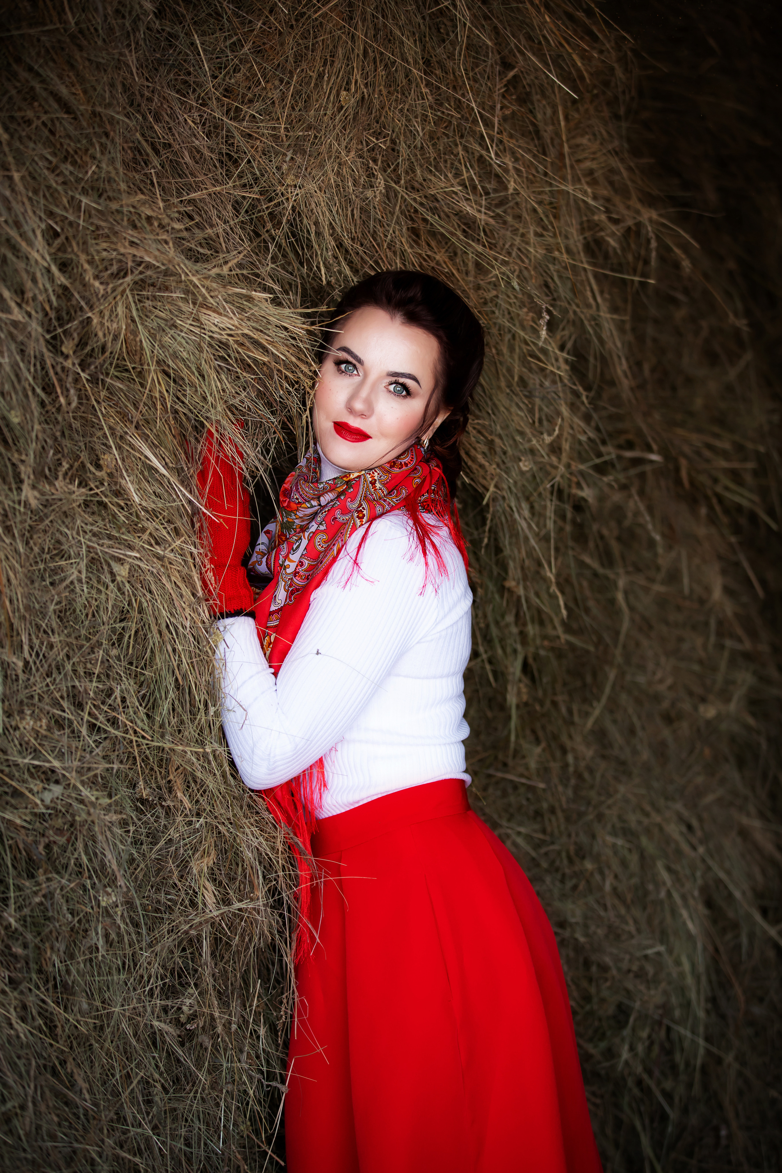 Индивидуальная съемка, съемка с лошадьми, фотосессия зимой. Фотограф в Канске Нина Пуряева