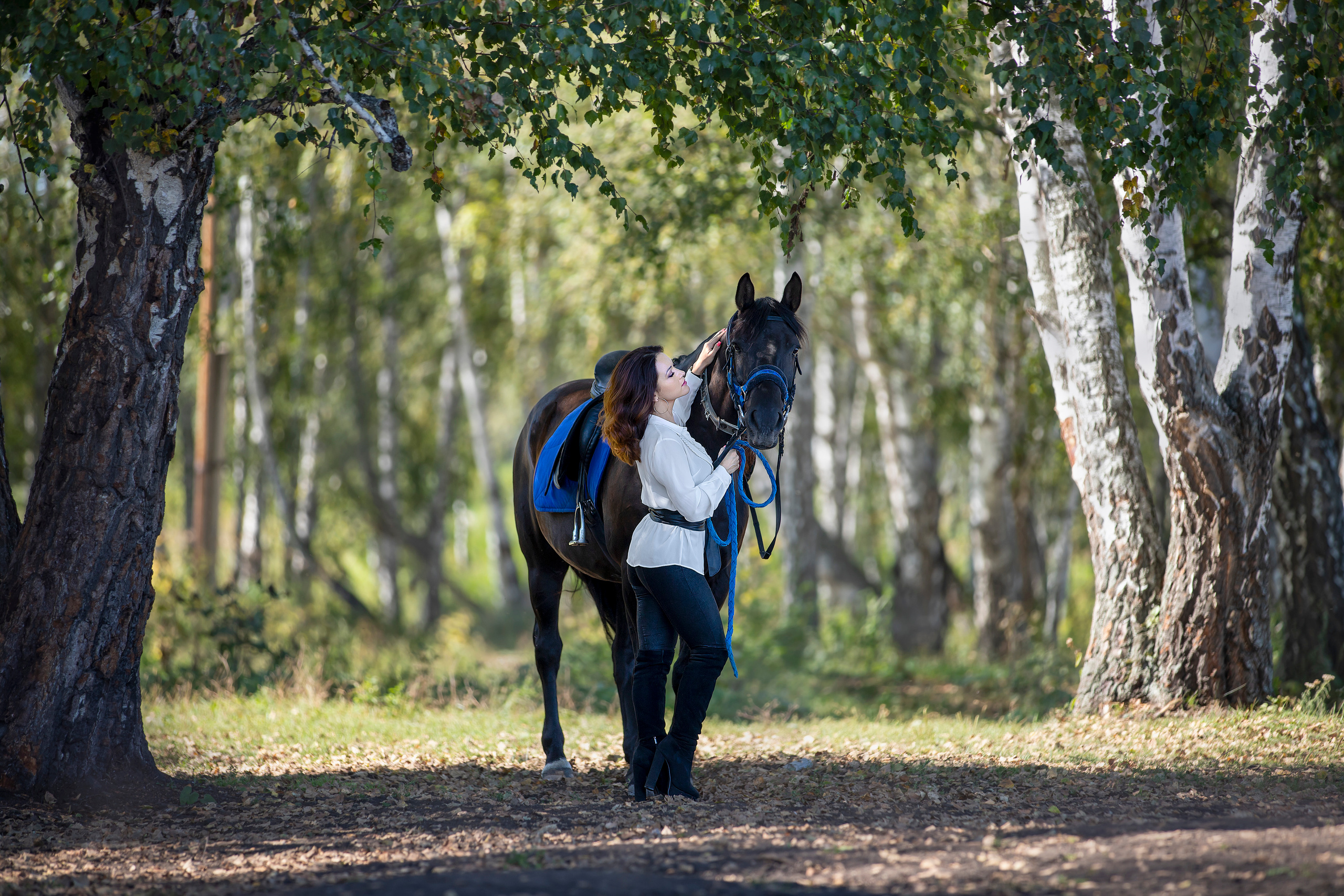 Съёмка с лошадьми. Фотограф в Канске Нина Пуряева